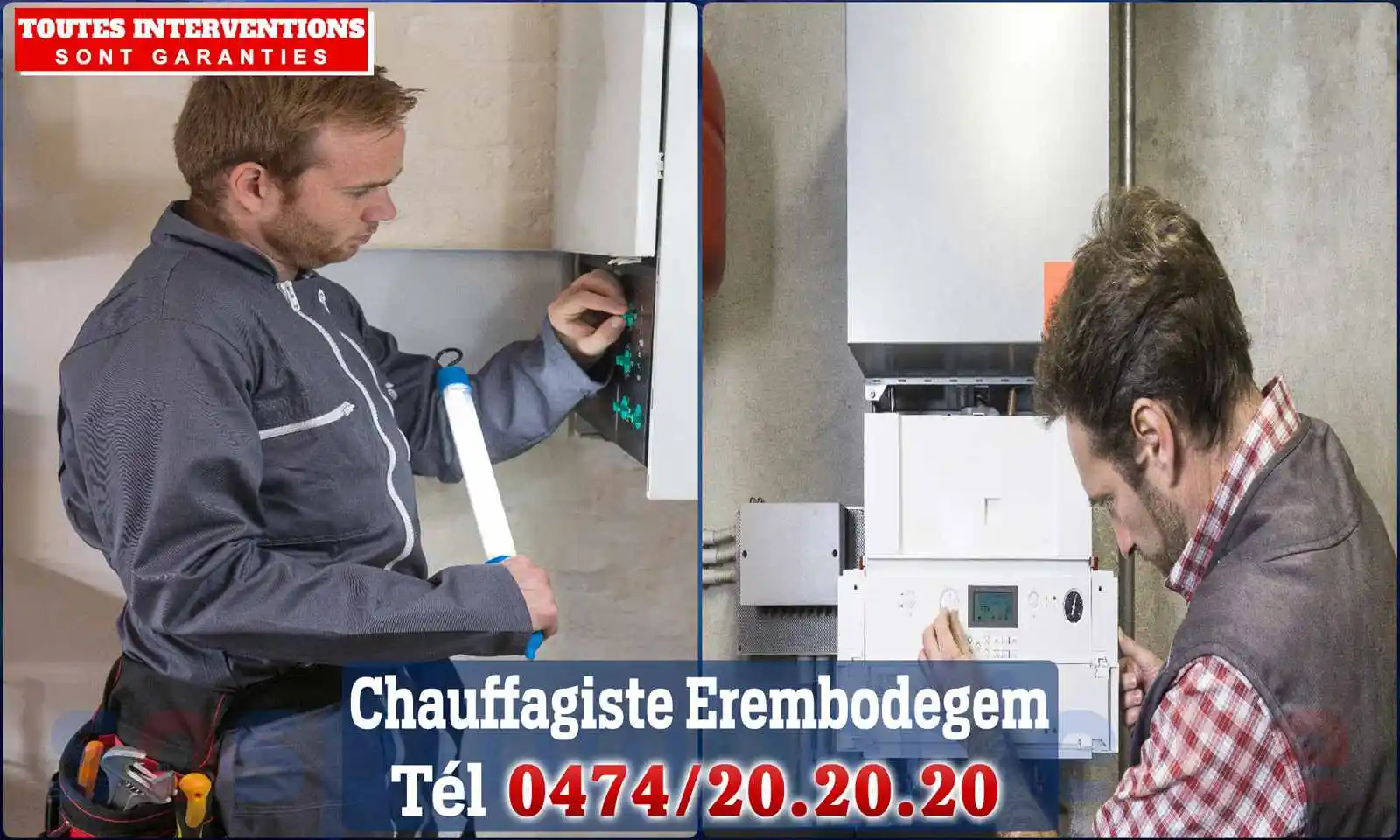 Chauffagiste agréé à Erembodegem 9320