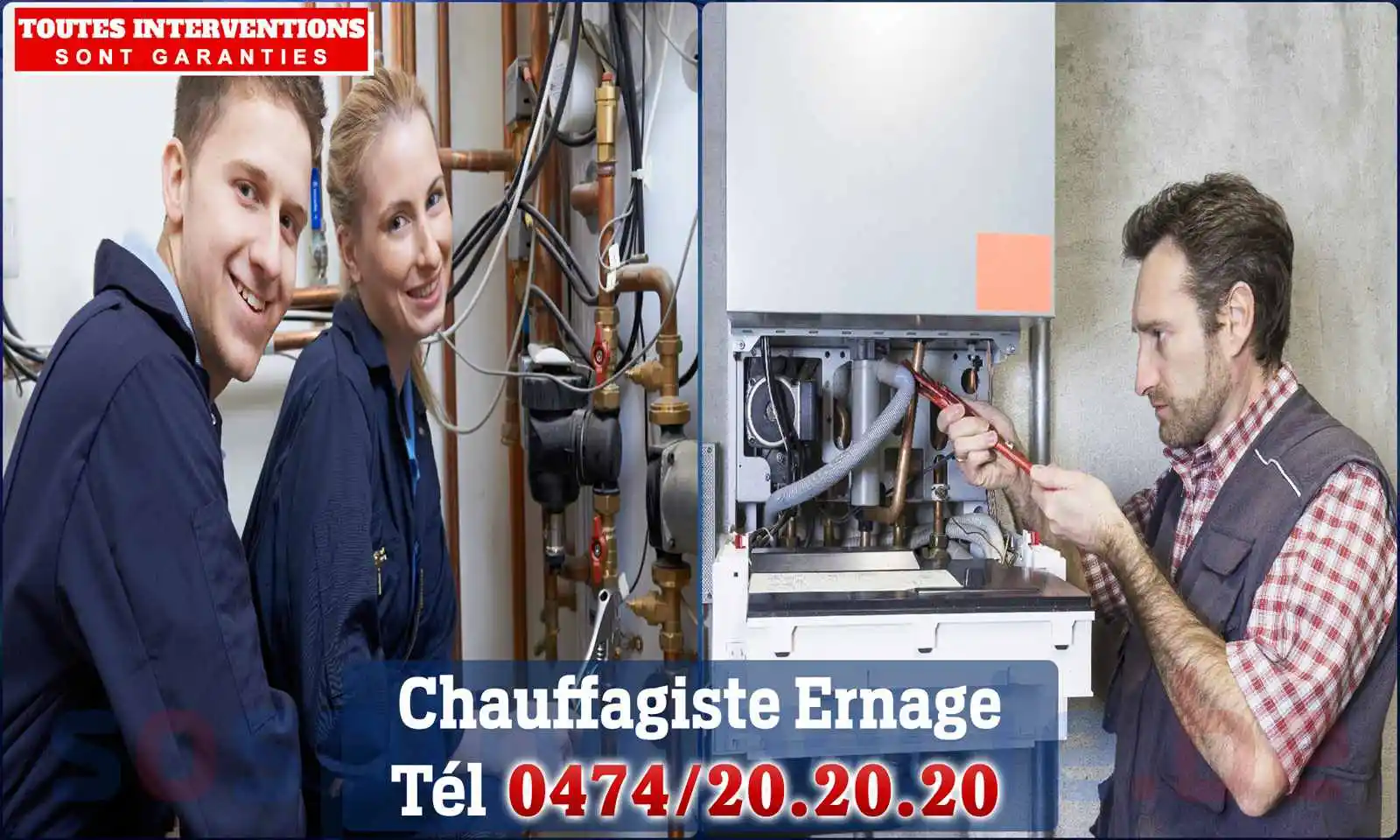 Chauffagiste agréé à Ernage 5030