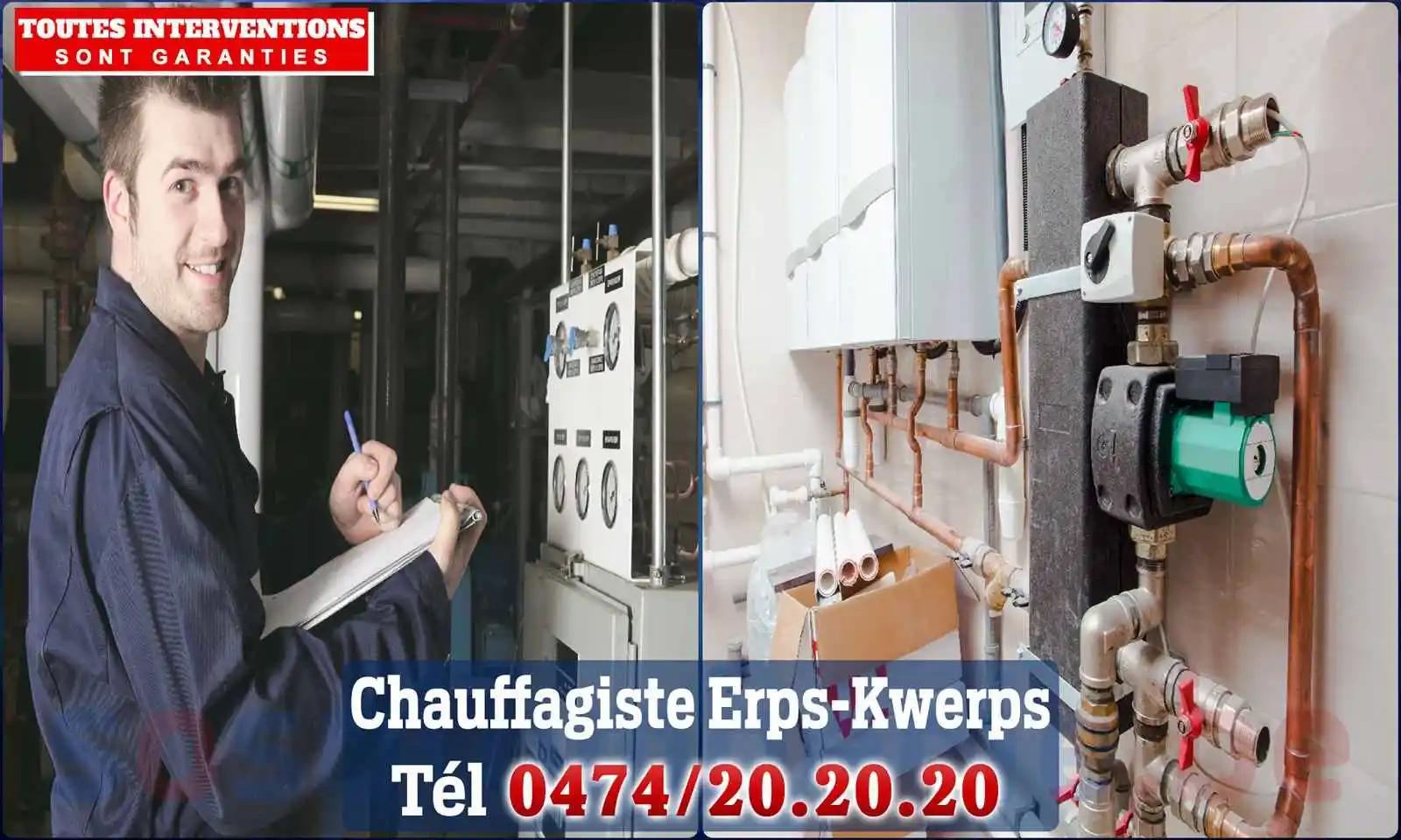 Chauffagiste agréé à Erps-Kwerps 3071