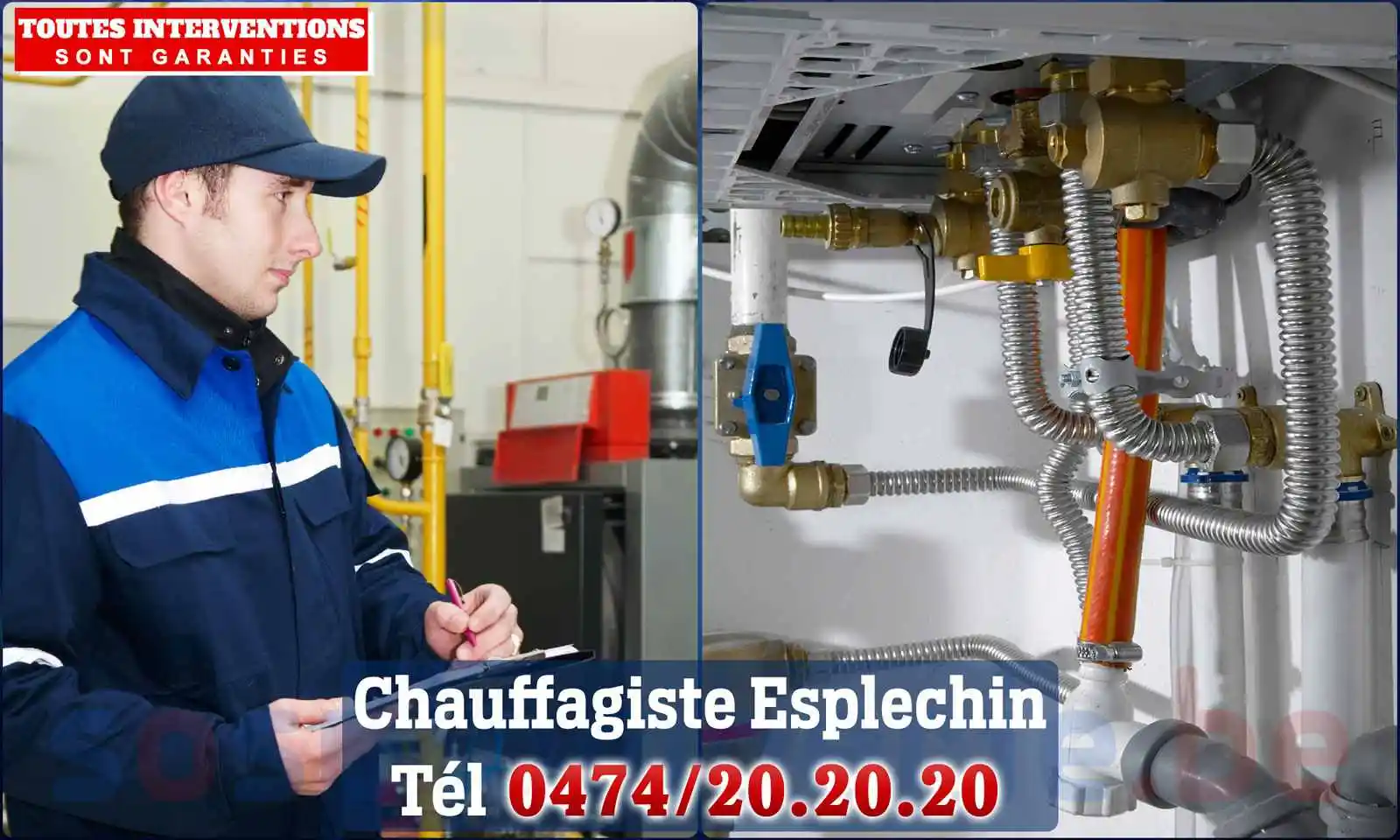 Chauffagiste agréé à Esplechin 7502