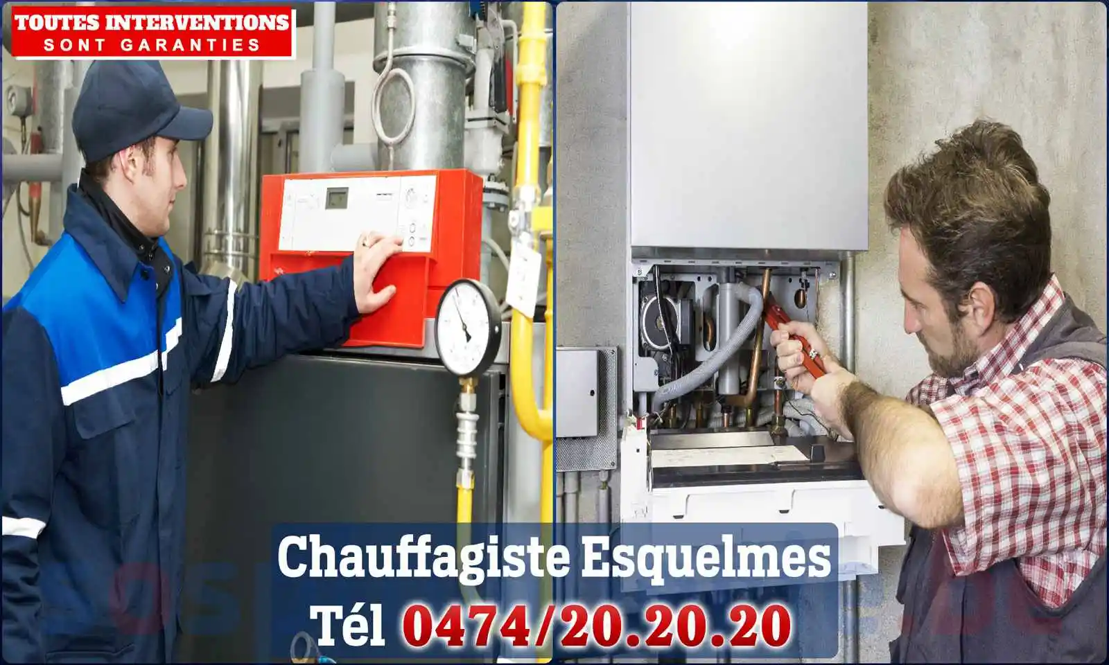 Chauffagiste agréé à Esquelmes 7743
