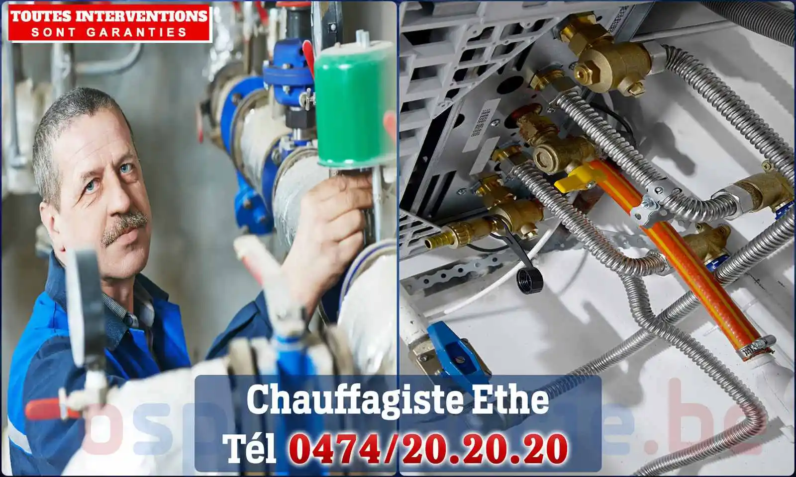 Chauffagiste agréé à Ethe 6760