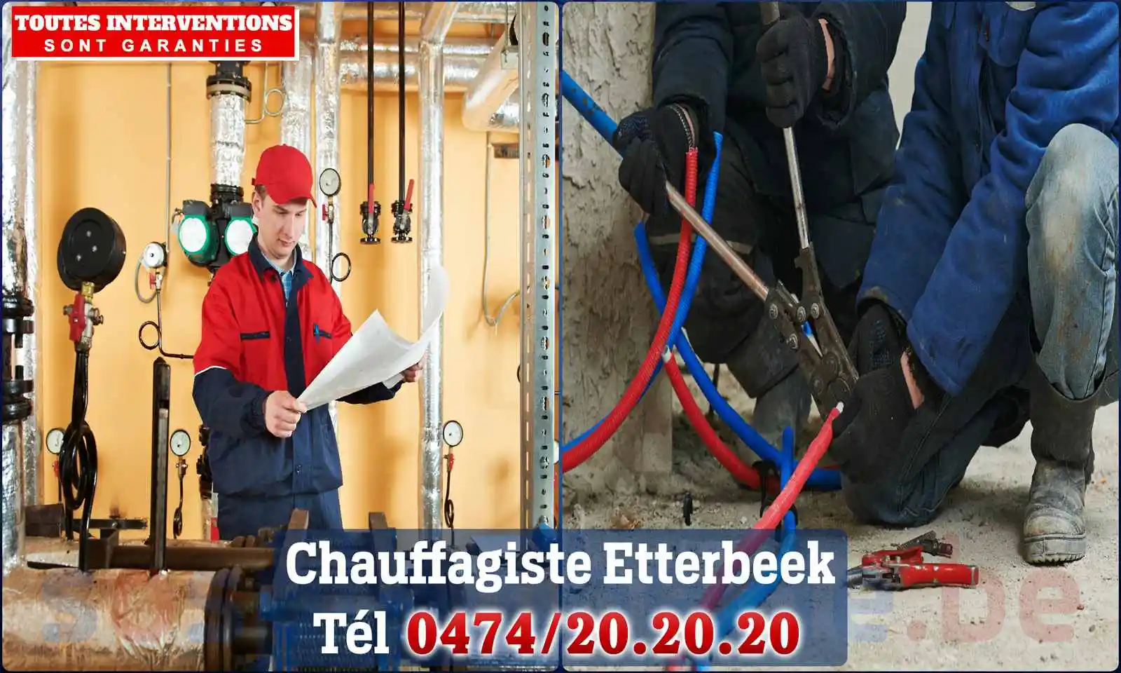 Chauffagiste agréé à Etterbeek 1040