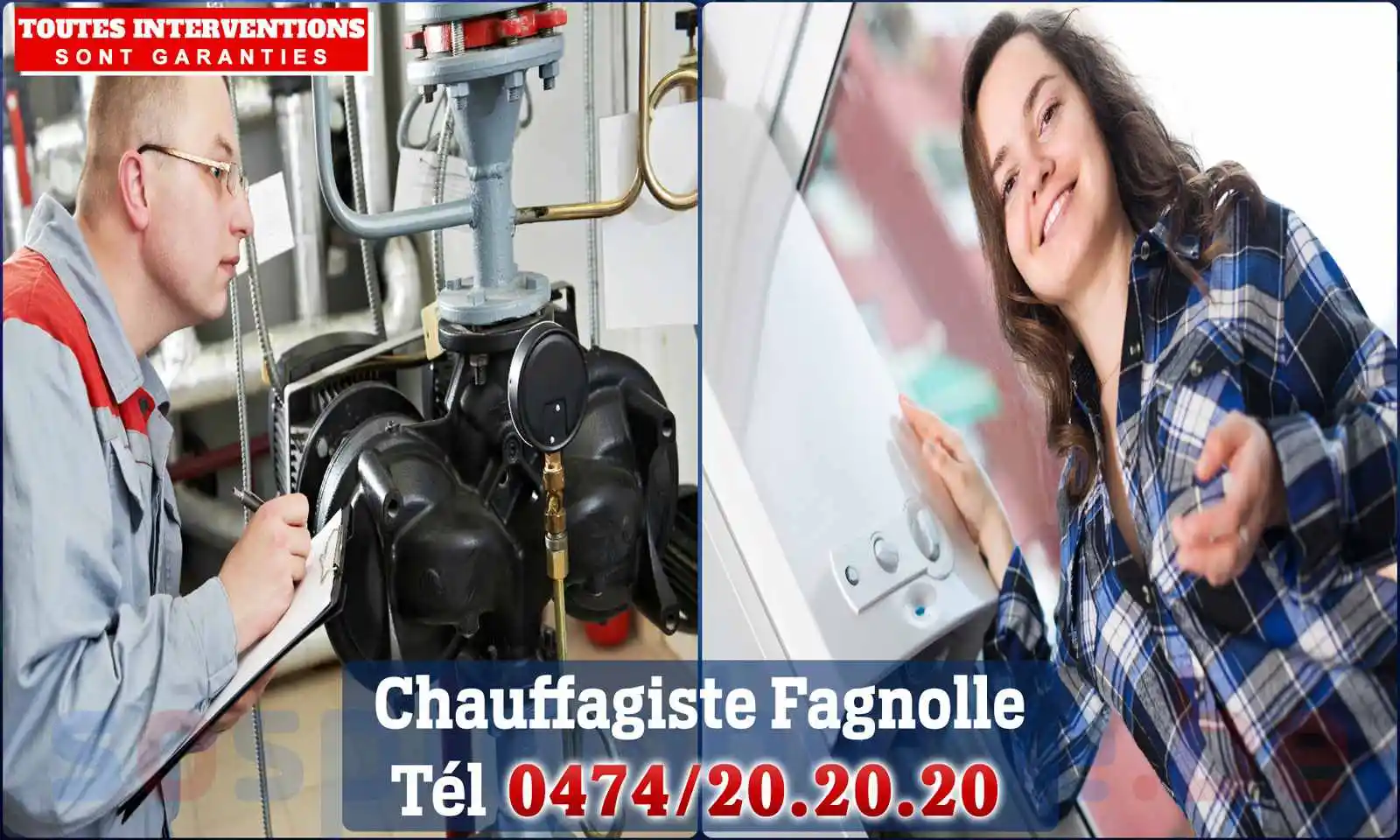 Chauffagiste agréé à Fagnolle 5600