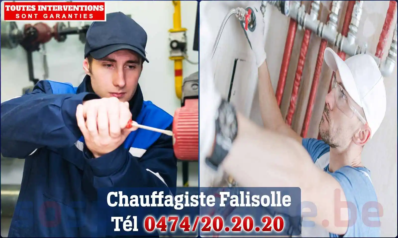 Chauffagiste agréé à Falisolle 5060
