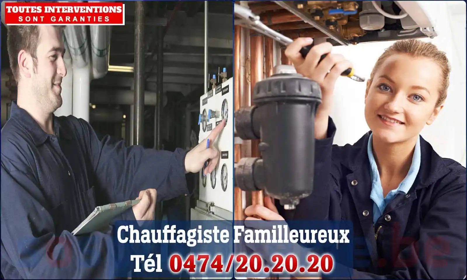 Chauffagiste agréé à Familleureux 7181