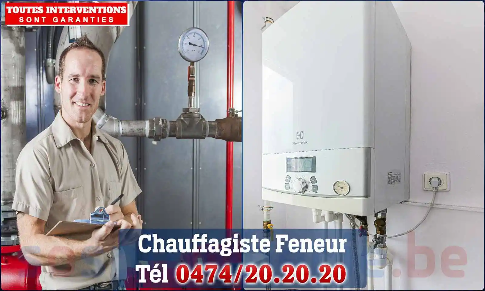 Chauffagiste agréé à Feneur 4607