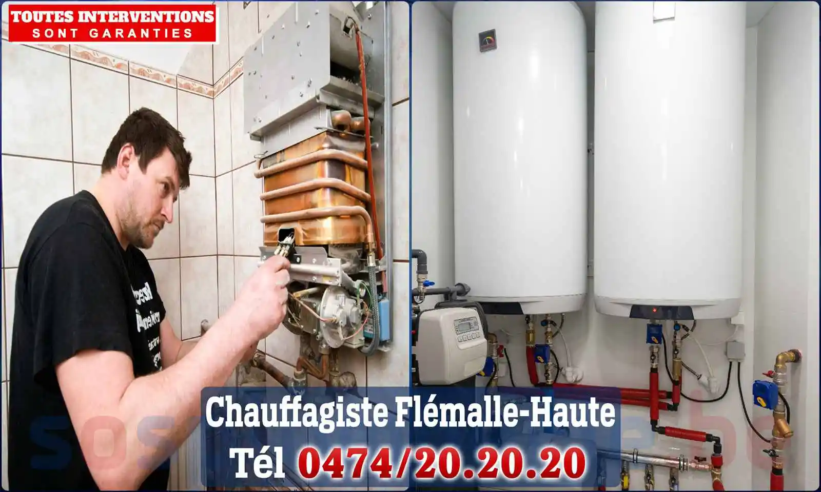 Chauffagiste agréé à Flémalle-Haute 4400