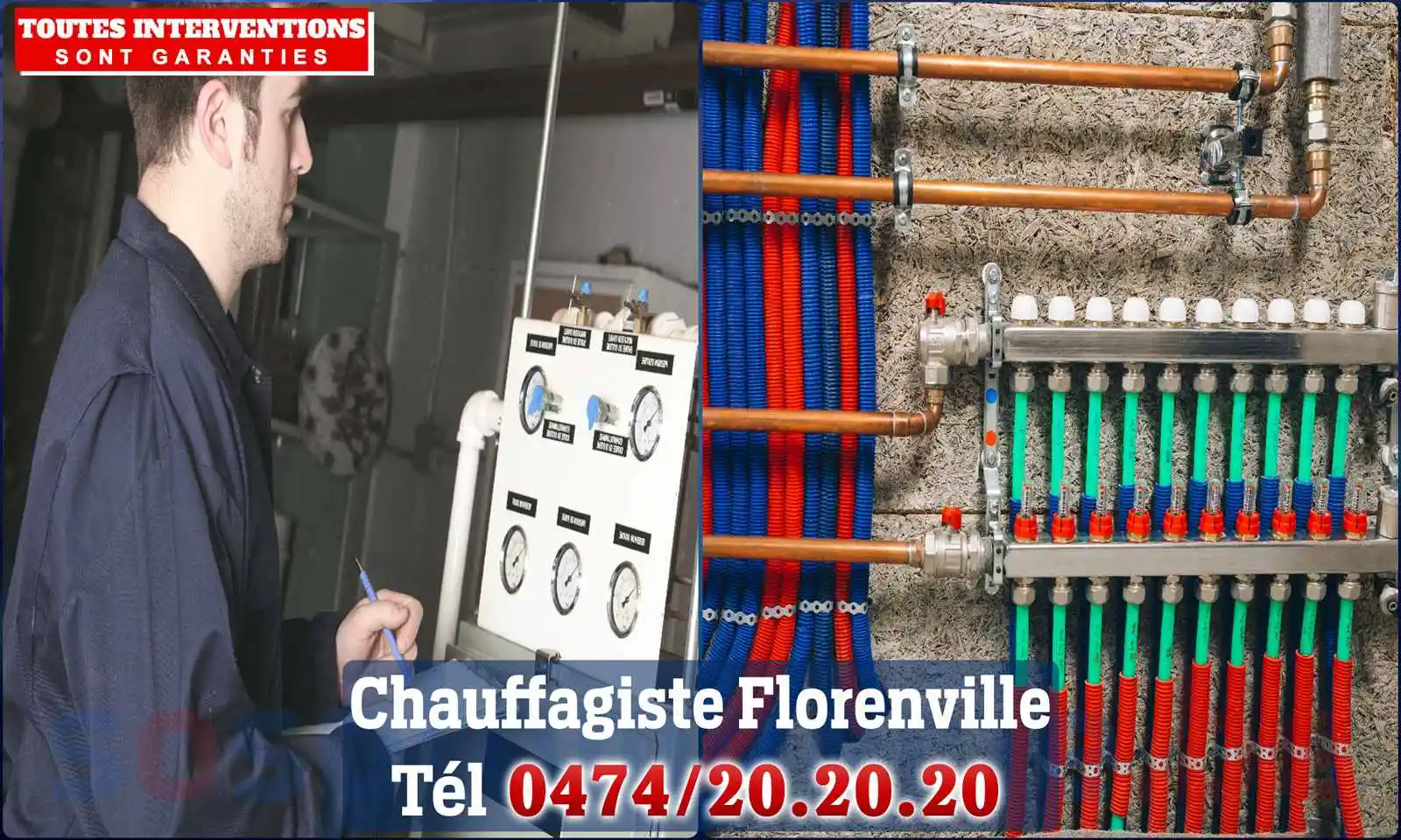 Chauffagiste agréé à Florenville 6820