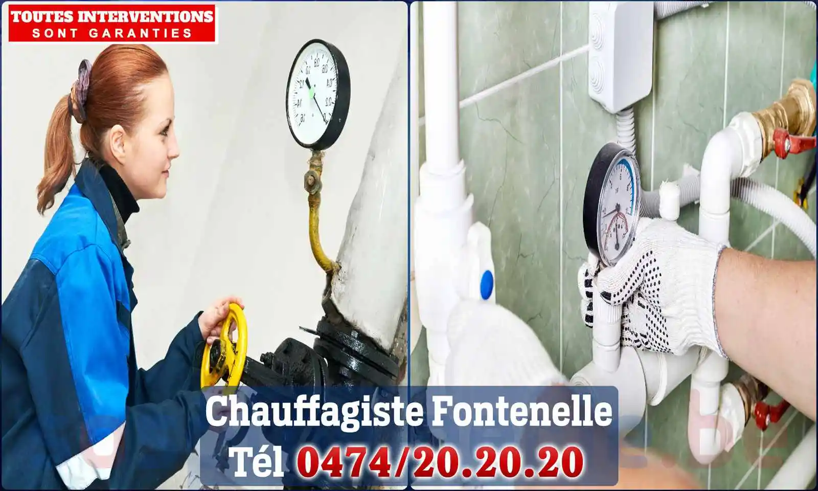 Chauffagiste agréé à Fontenelle 5650