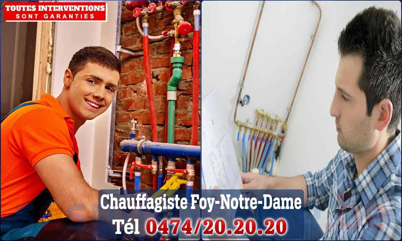 Chauffagiste agréé à Foy-Notre-Dame 5504