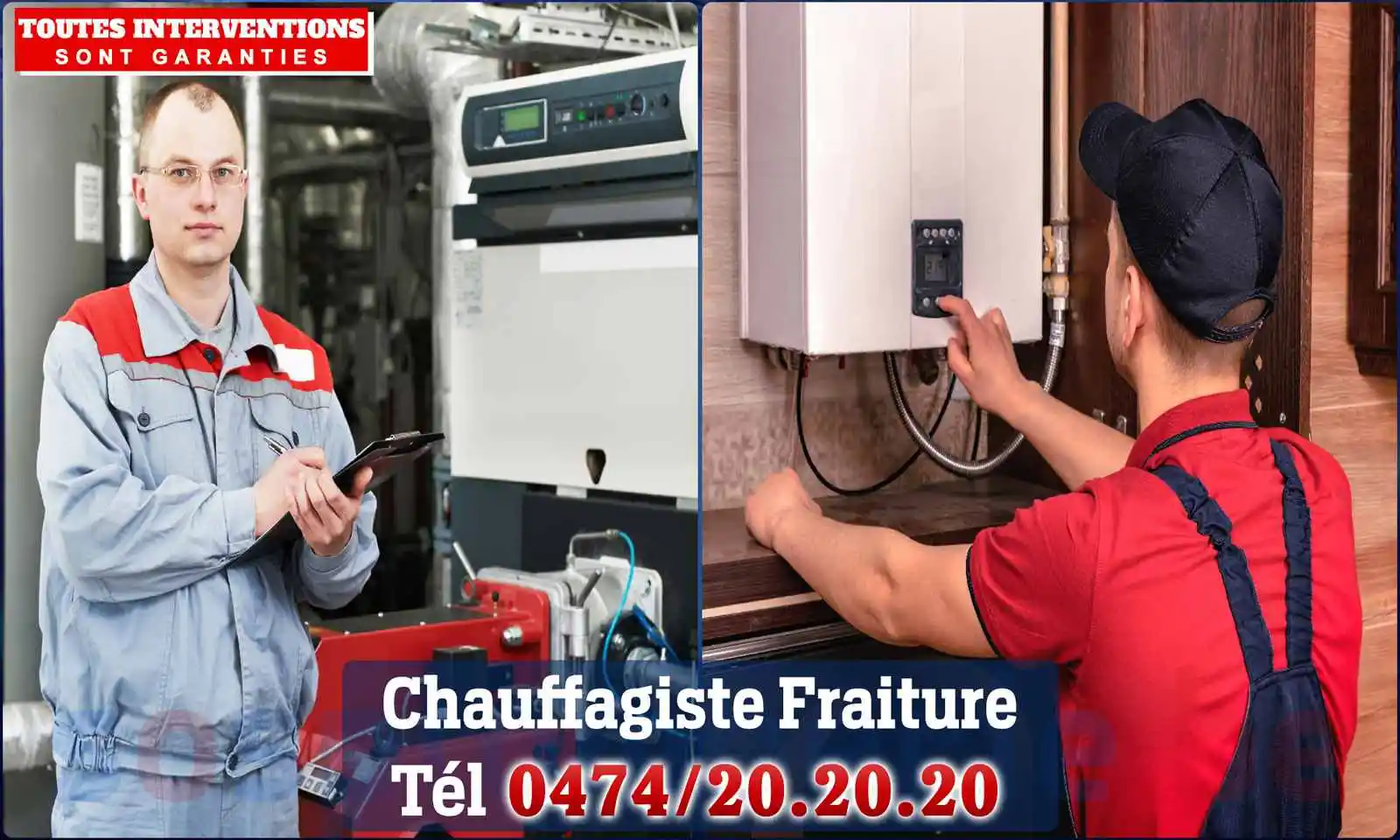 Chauffagiste agréé à Fraiture 4557