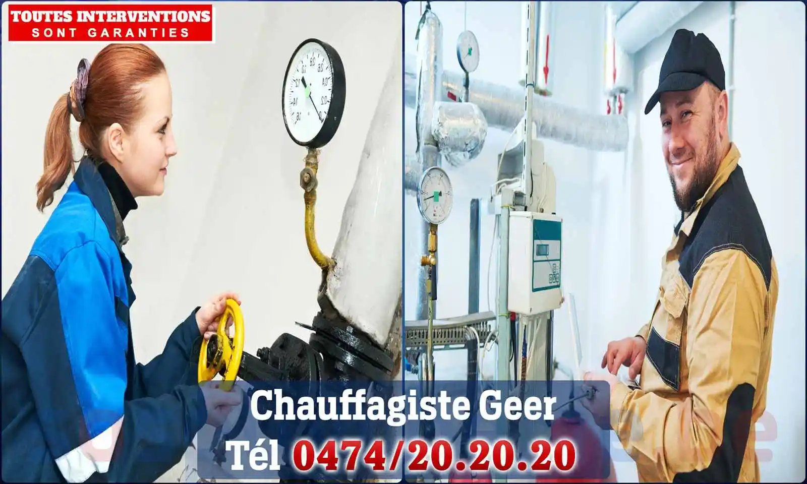 Chauffagiste agréé à Geer 4250