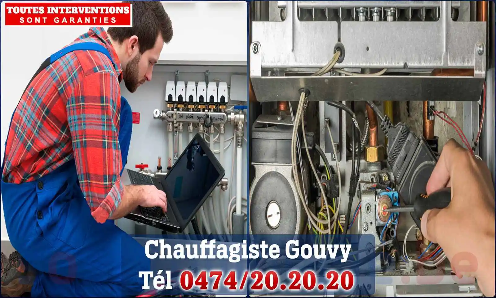 Chauffagiste agréé à Gouvy 6670
