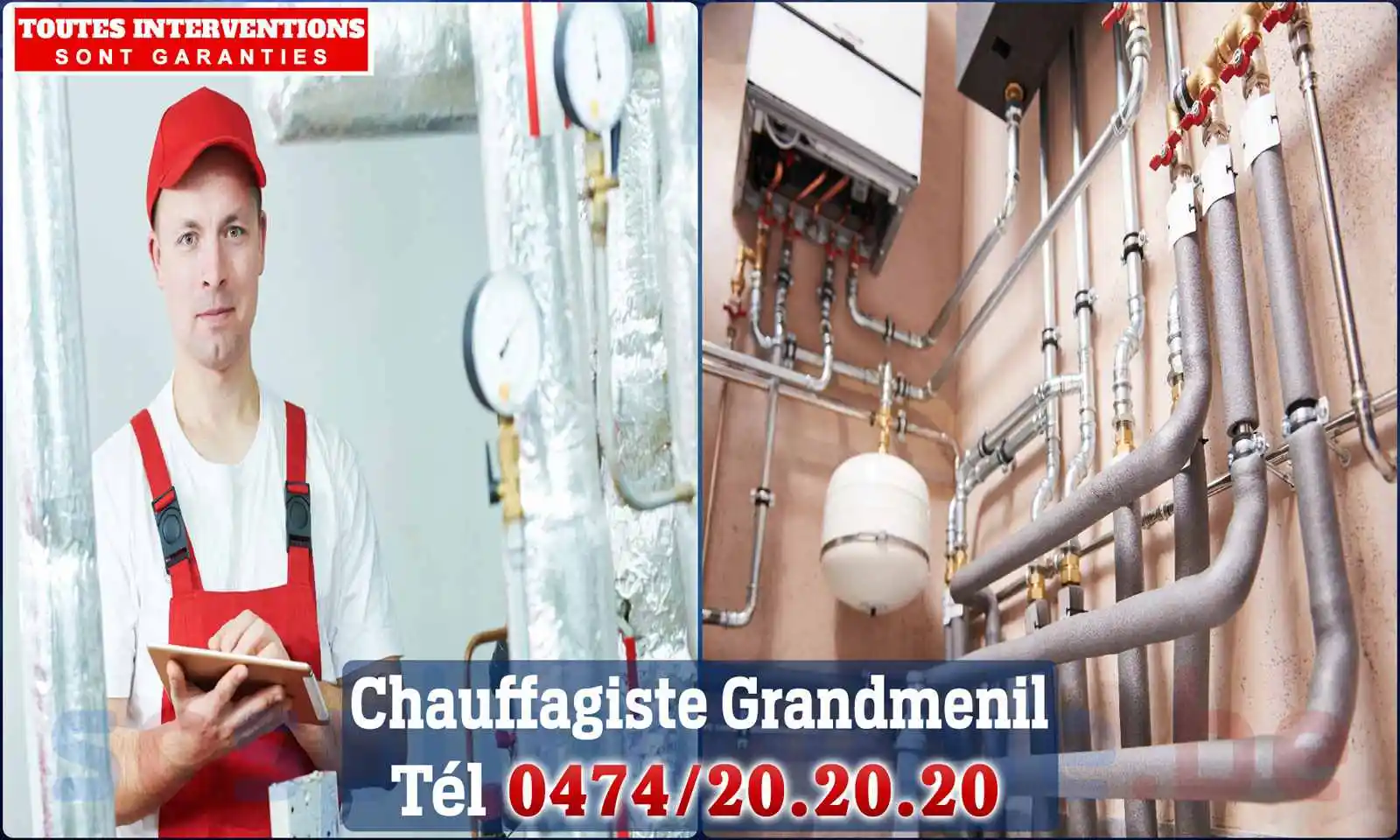 Chauffagiste agréé à Grandmenil 6960