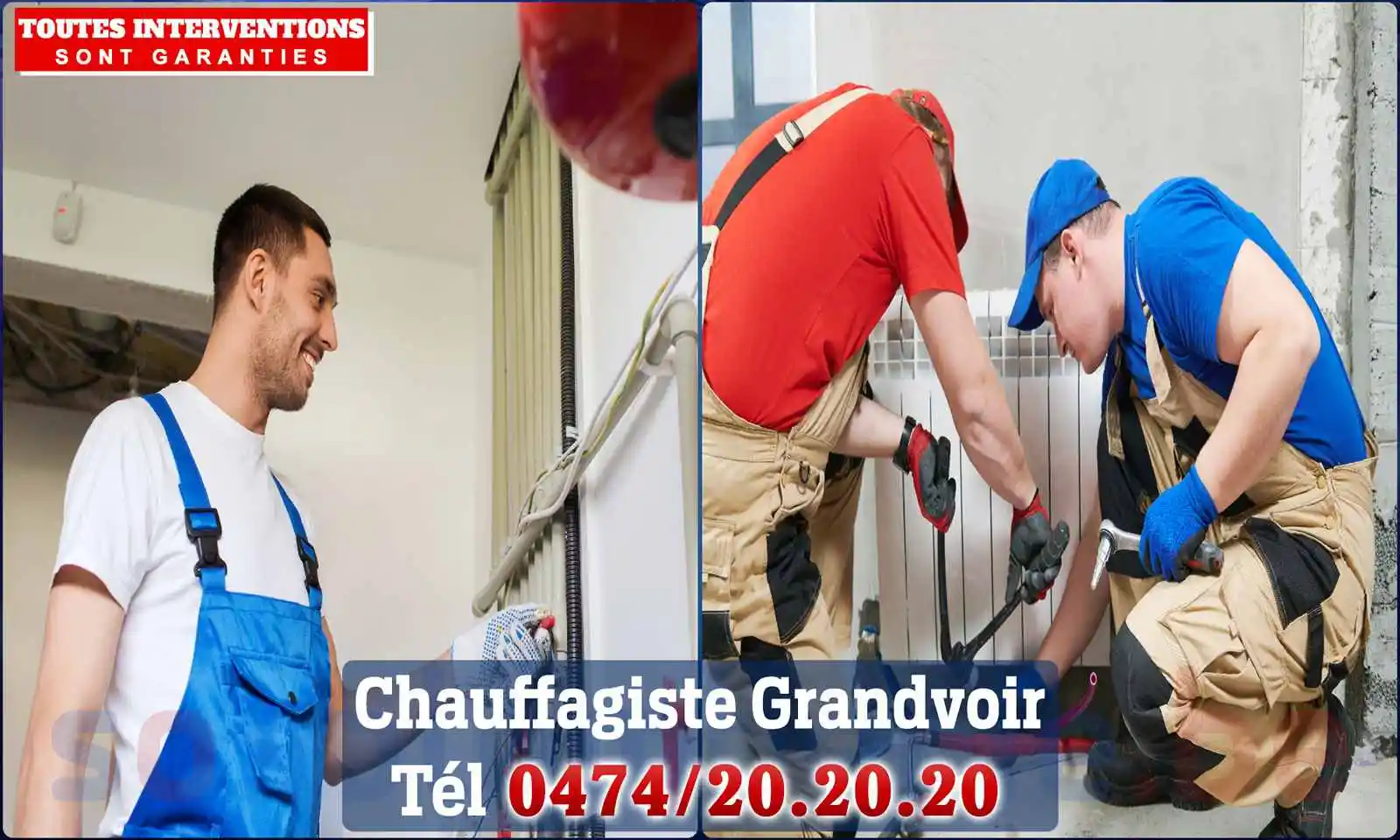 Chauffagiste agréé à Grandvoir 6840