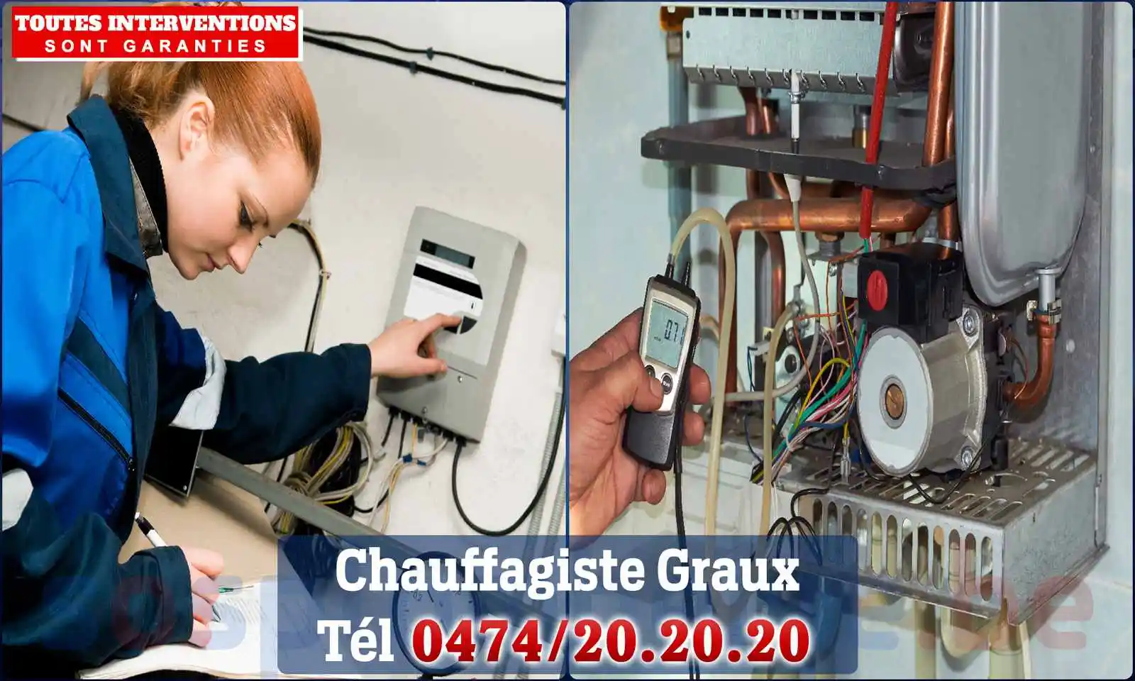 Chauffagiste agréé à Graux 5640