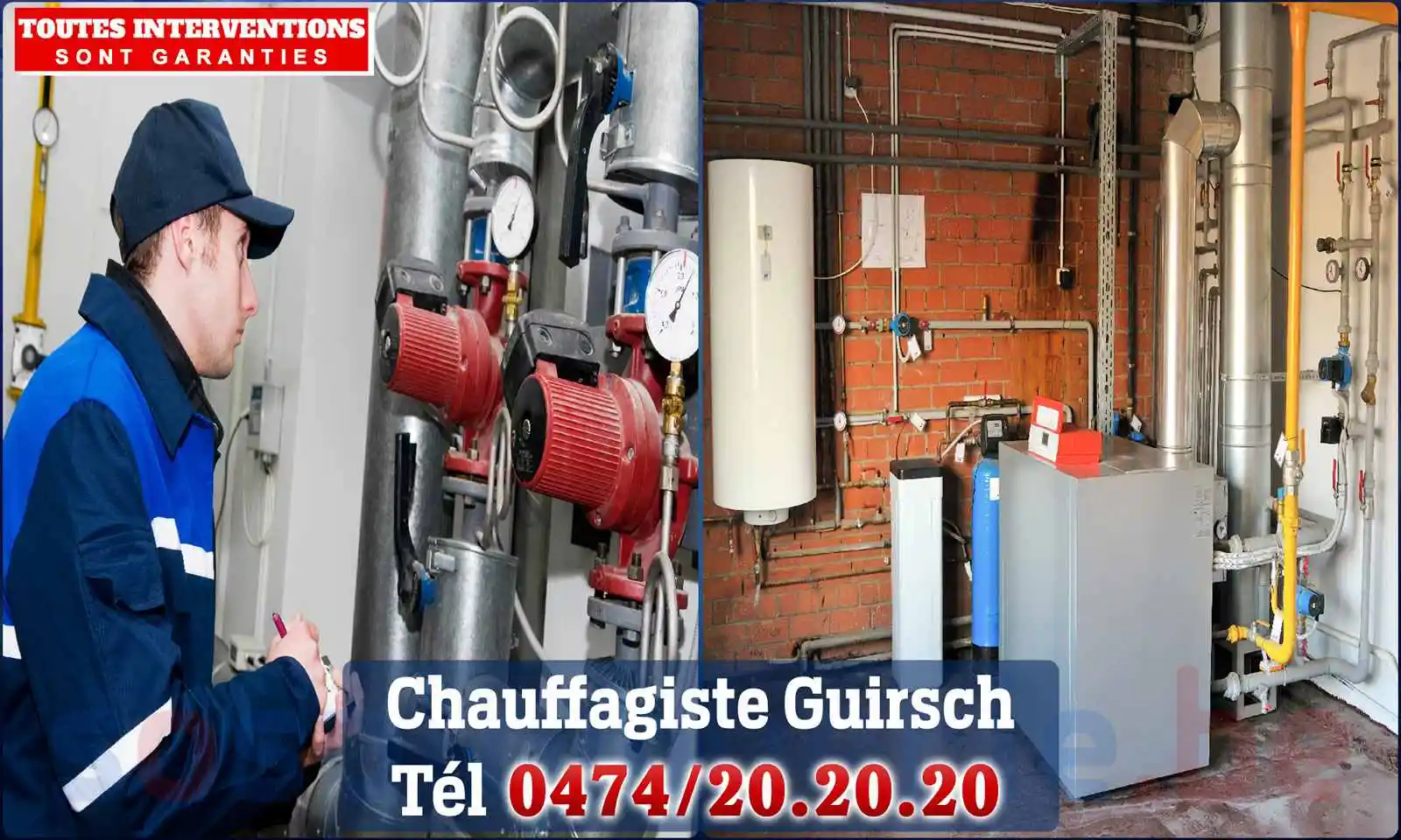 Chauffagiste agréé à Guirsch 6704