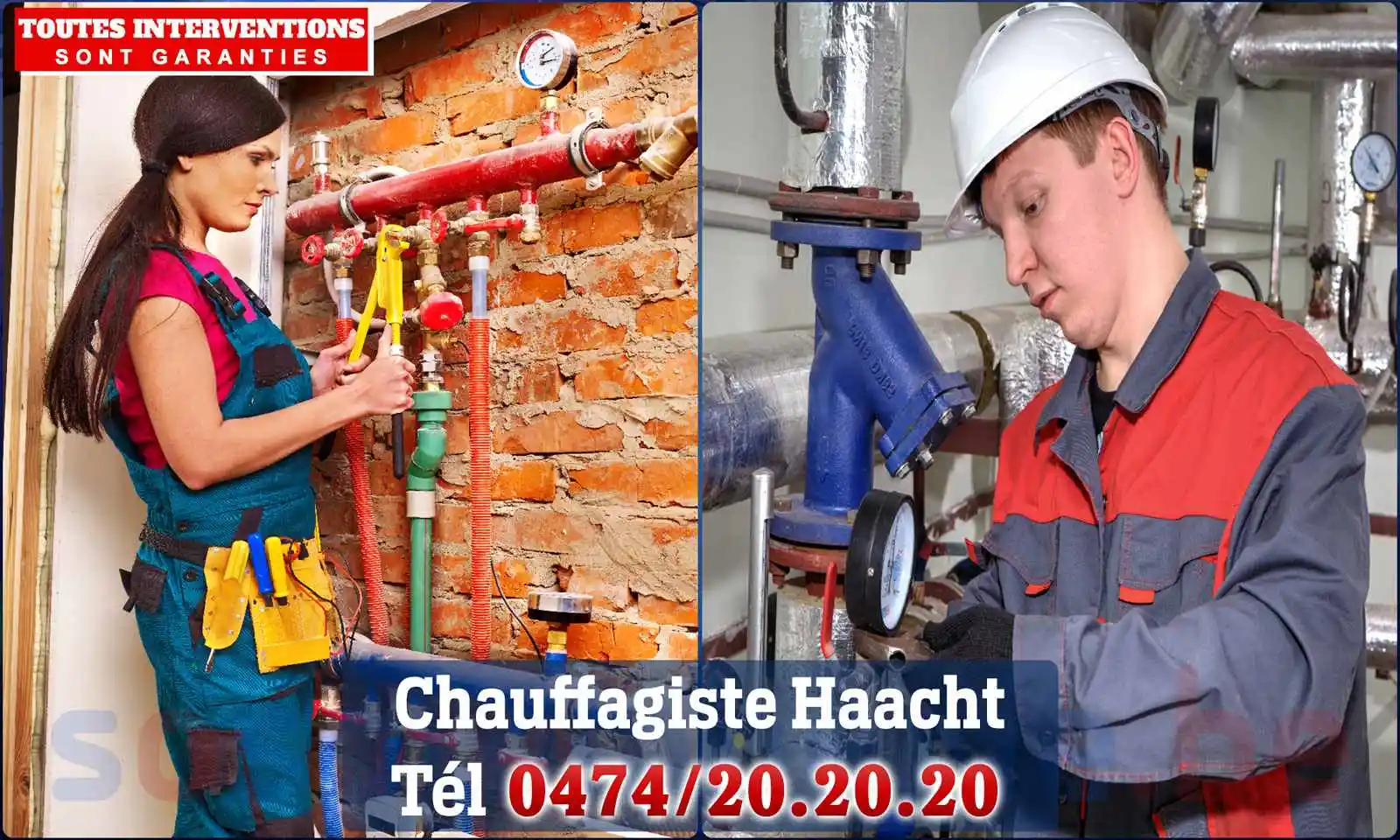 Chauffagiste agréé à Haacht 3150