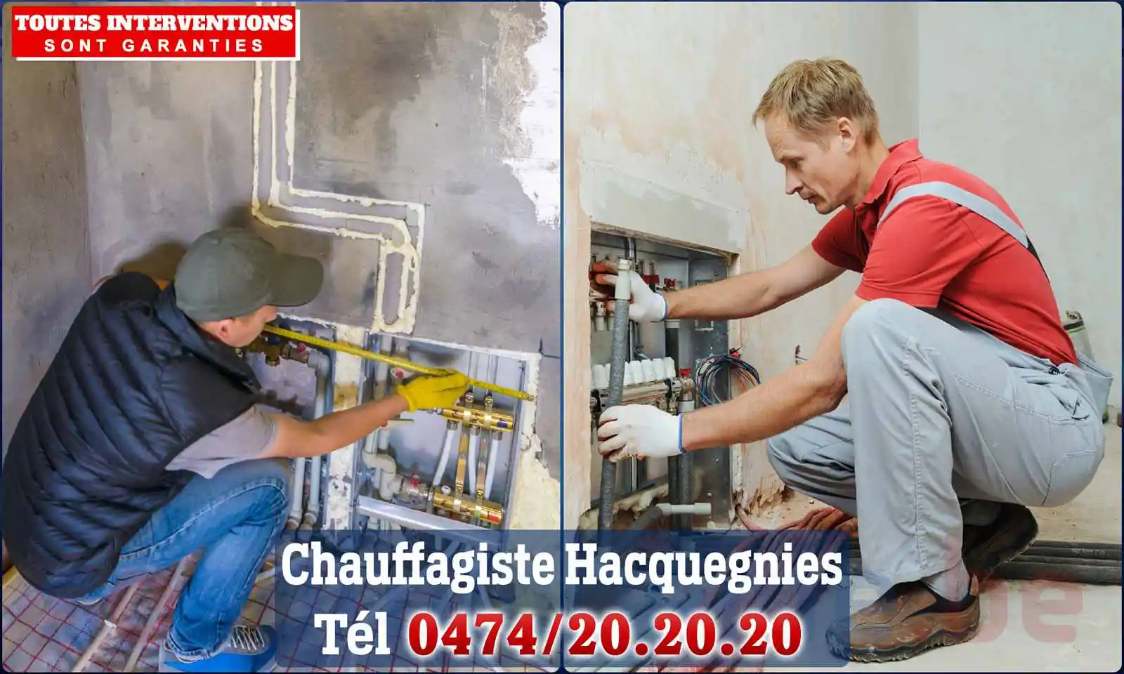 Chauffagiste agréé à Hacquegnies 7911