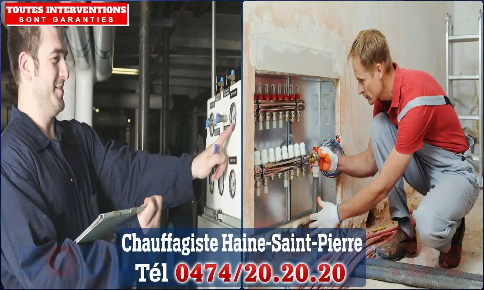 Chauffagiste agréé à Haine-Saint-Pierre 7100