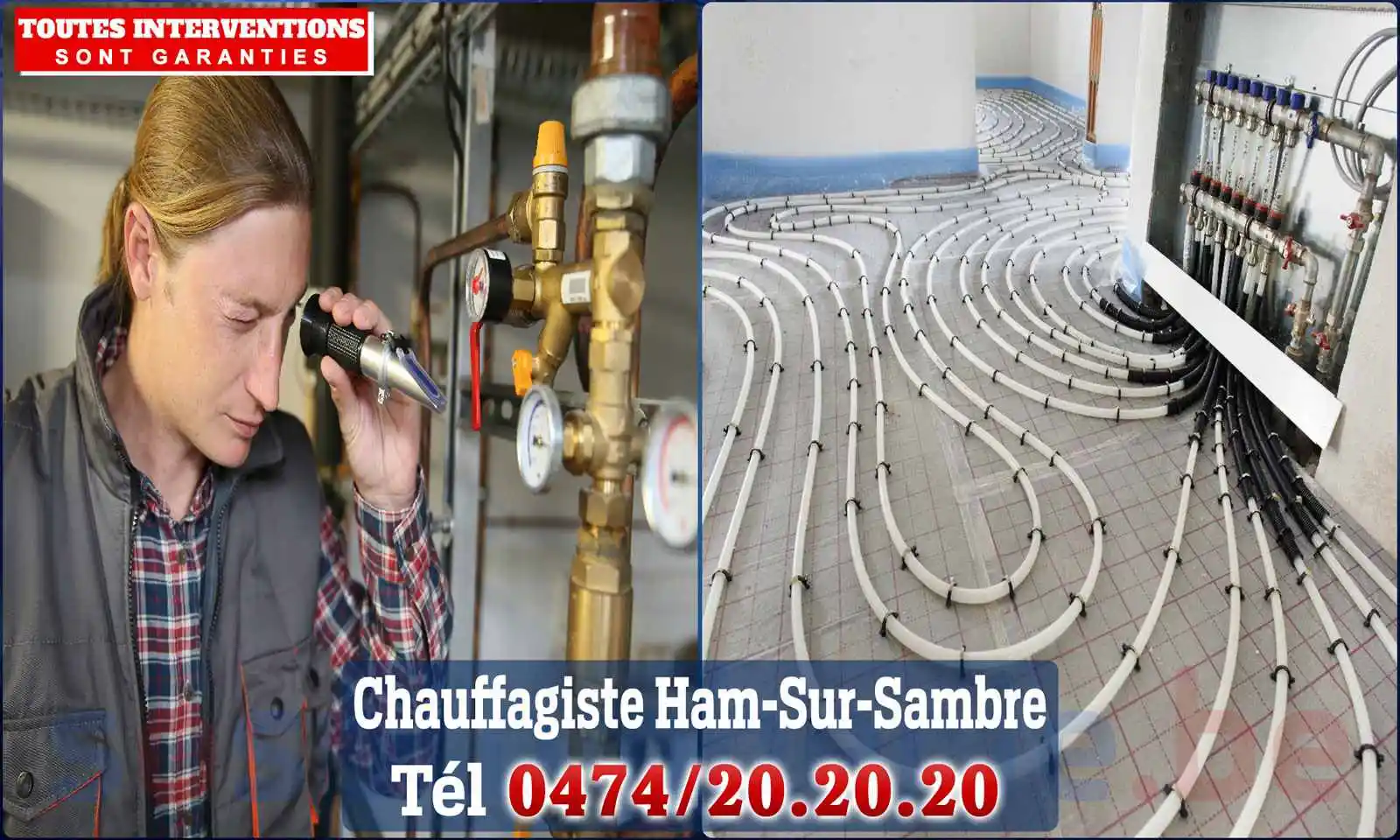 Chauffagiste agréé à Ham-sur-Sambre 5190