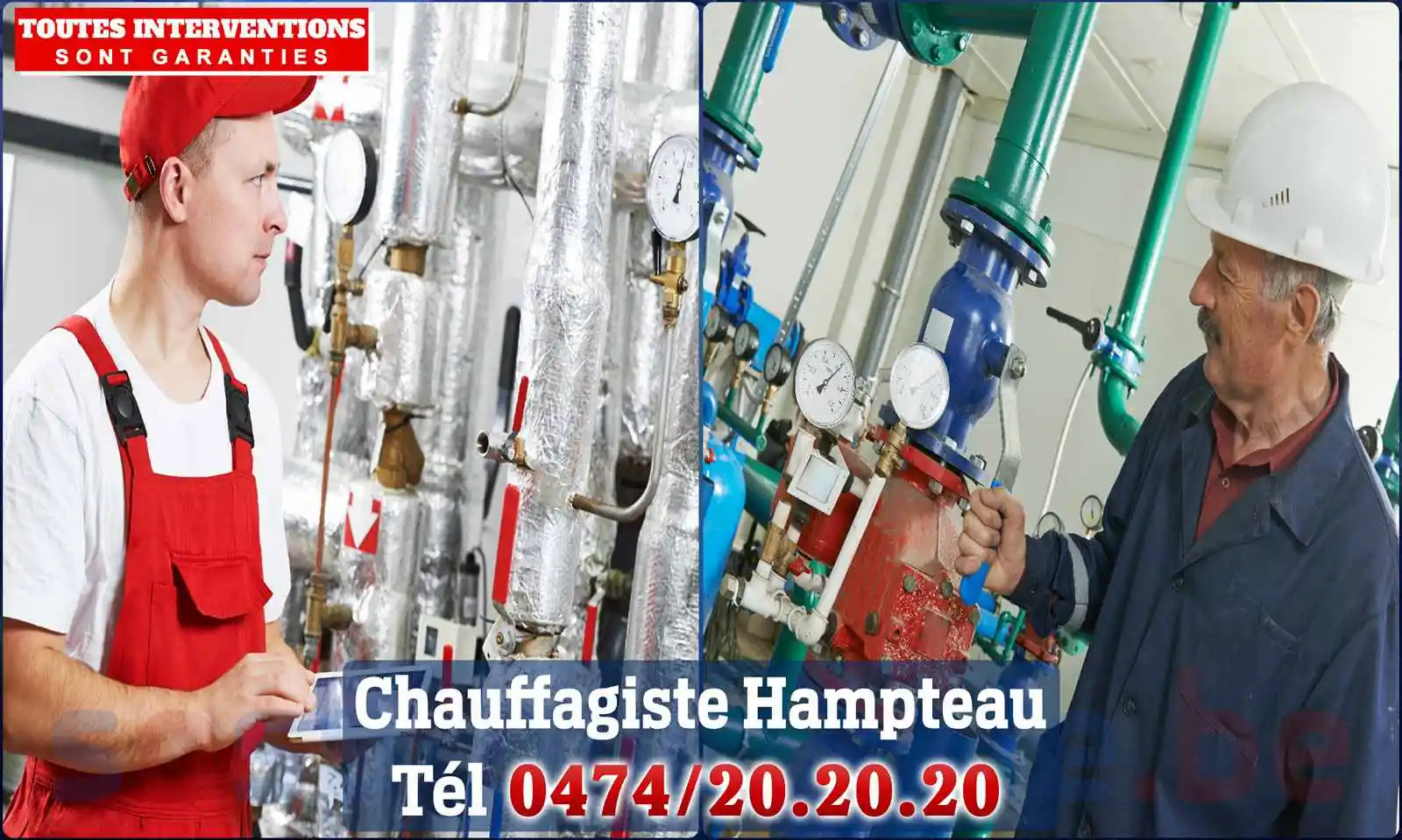 Chauffagiste agréé à Hampteau 6990