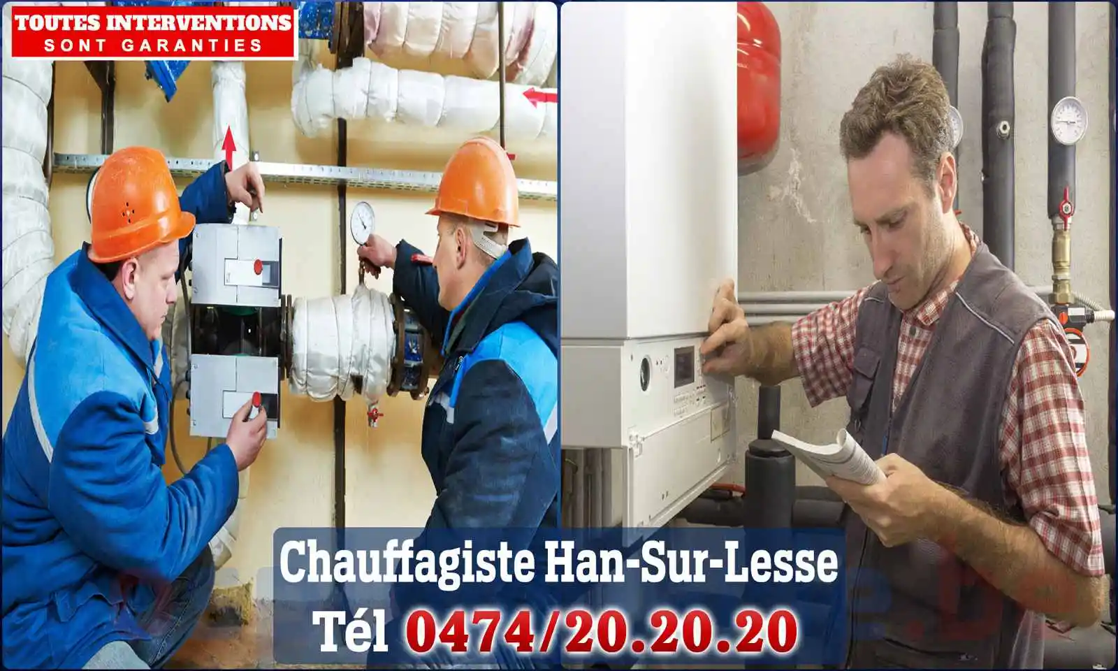 Chauffagiste agréé à Han-sur-Lesse 5580