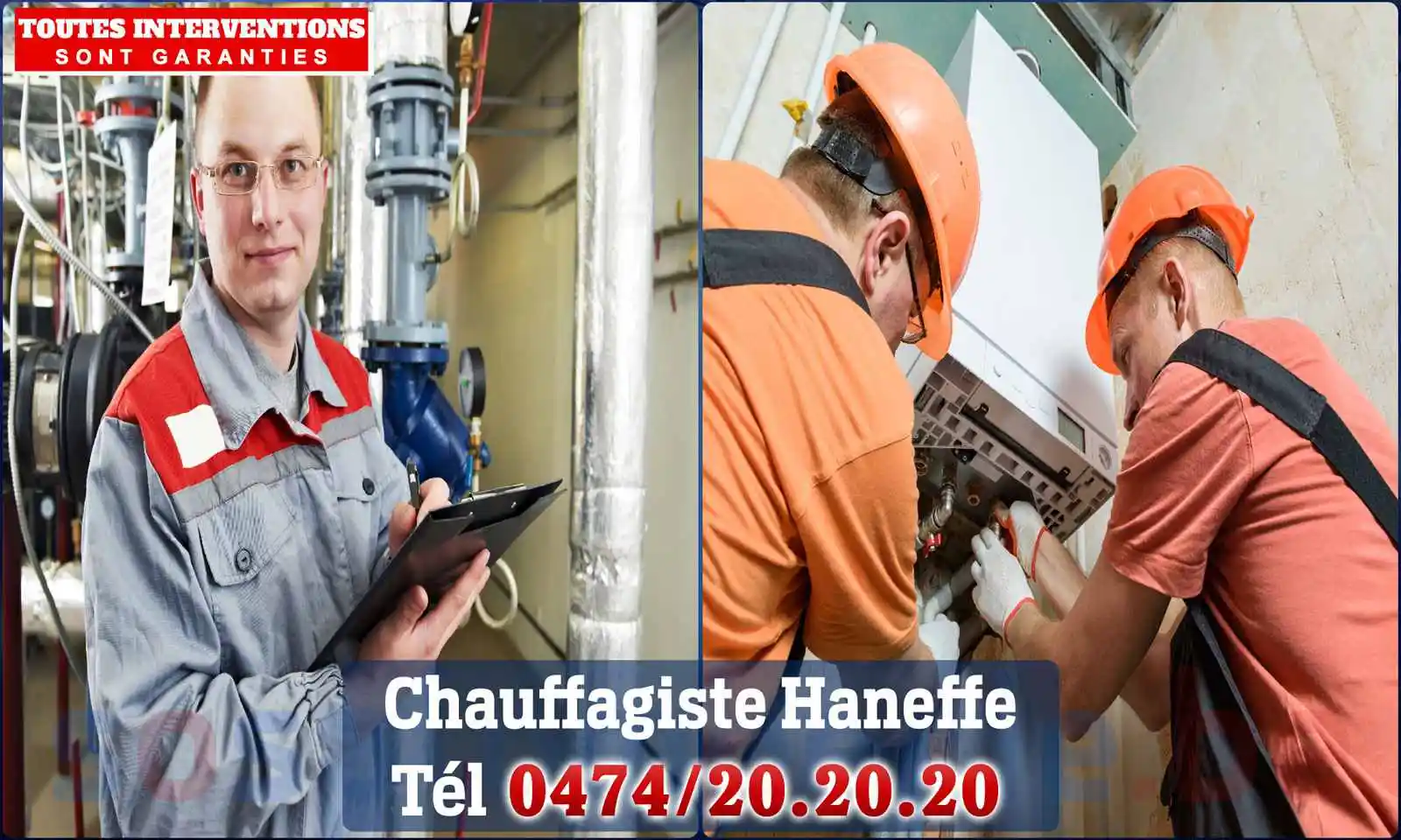 Chauffagiste agréé à Haneffe 4357