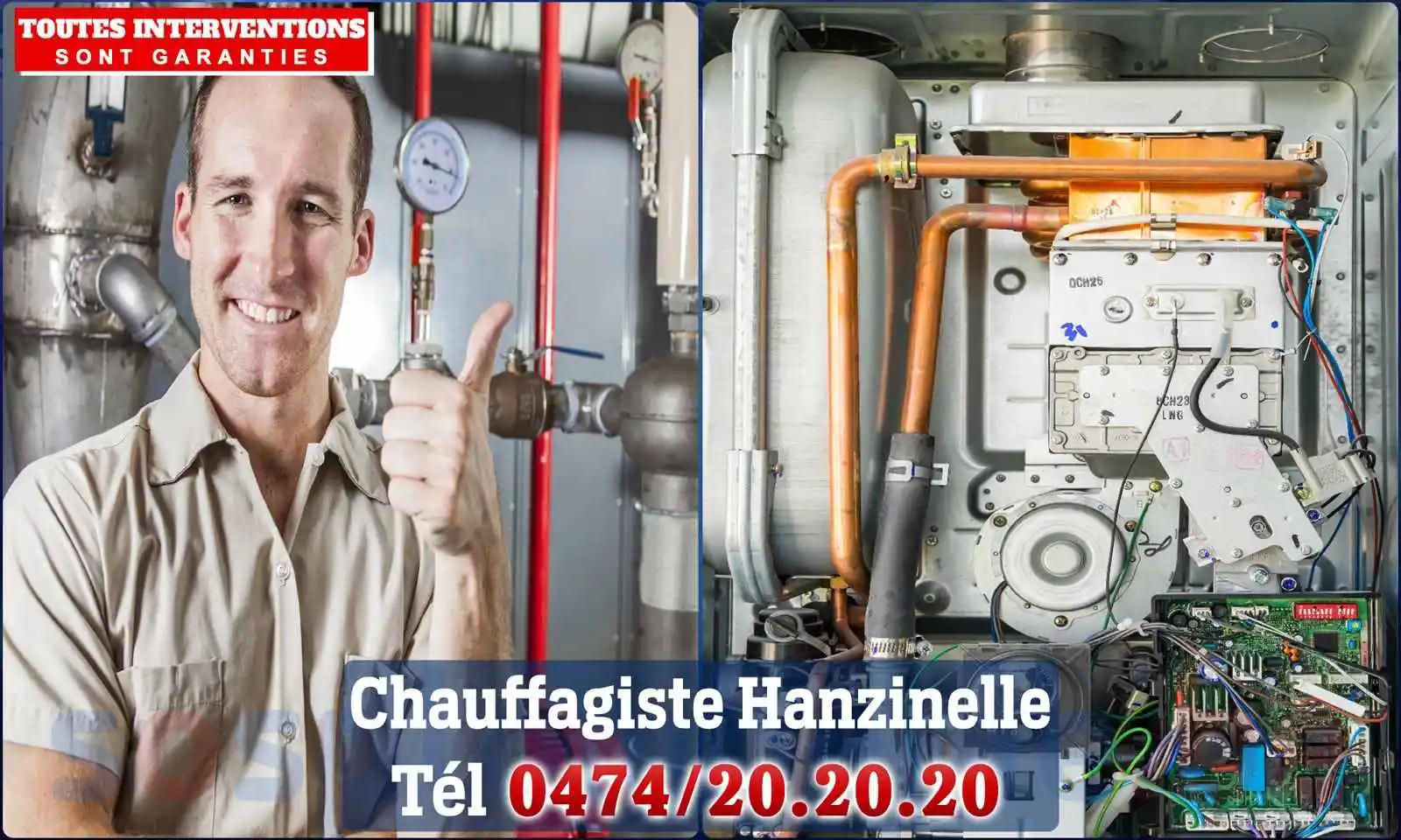 Chauffagiste agréé à Hanzinelle 5621