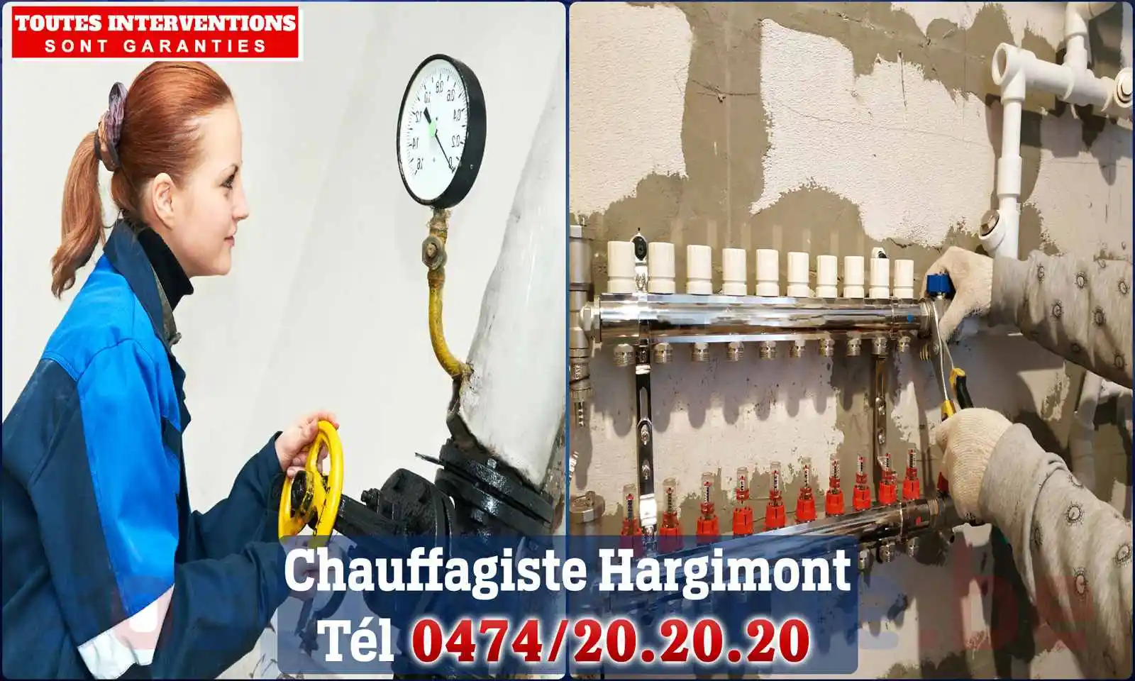 Chauffagiste agréé à Hargimont 6900