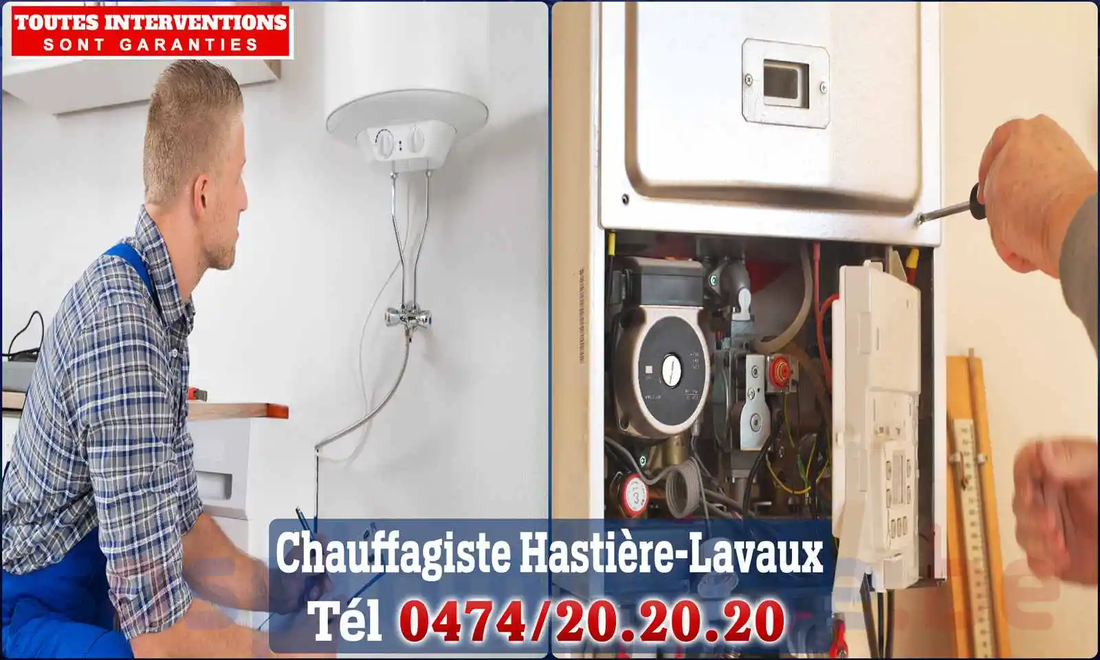 Chauffagiste agréé à Hastière-Lavaux 5540