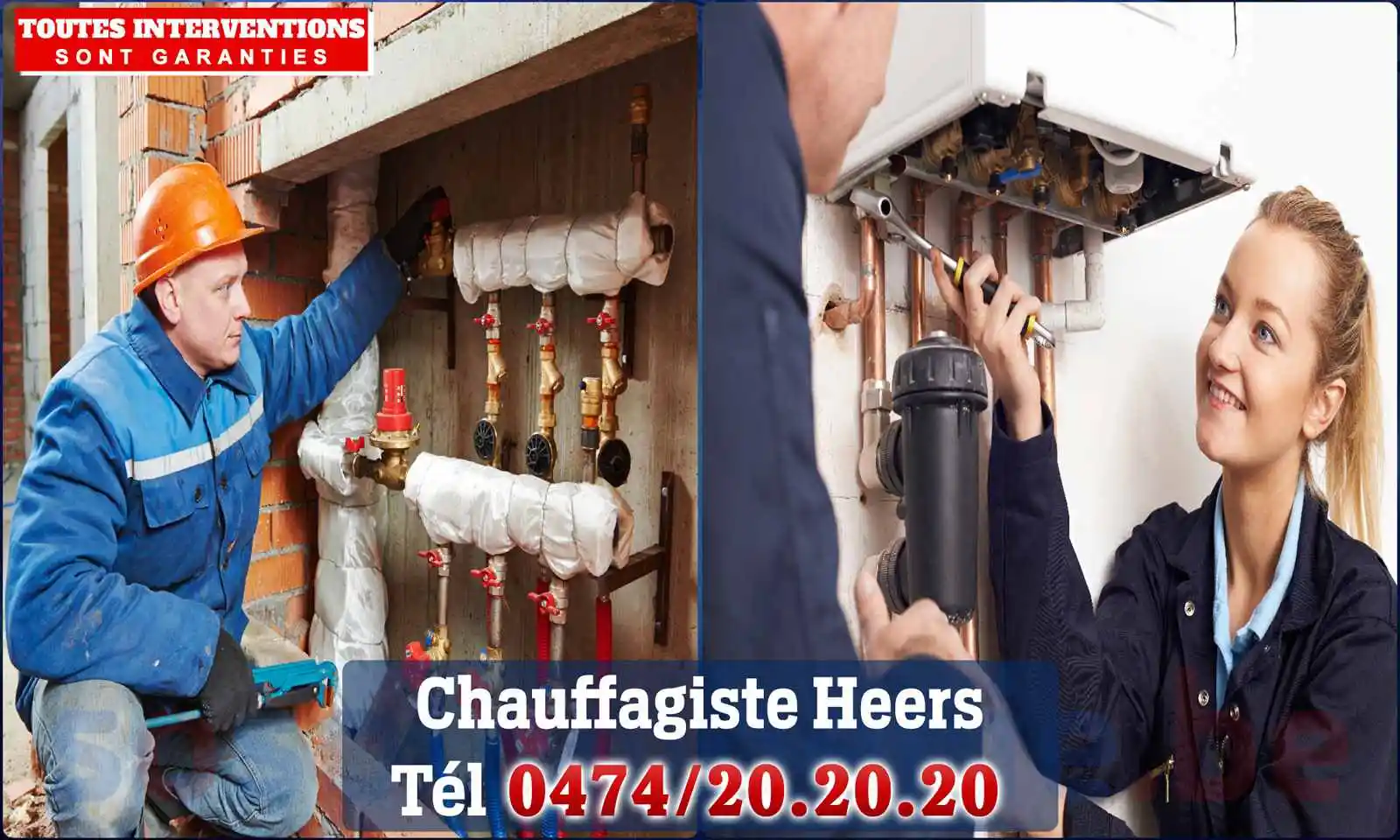 Chauffagiste agréé à Heers 3870