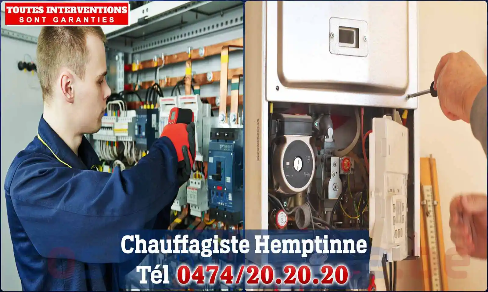 Chauffagiste agréé à Hemptinne 5620