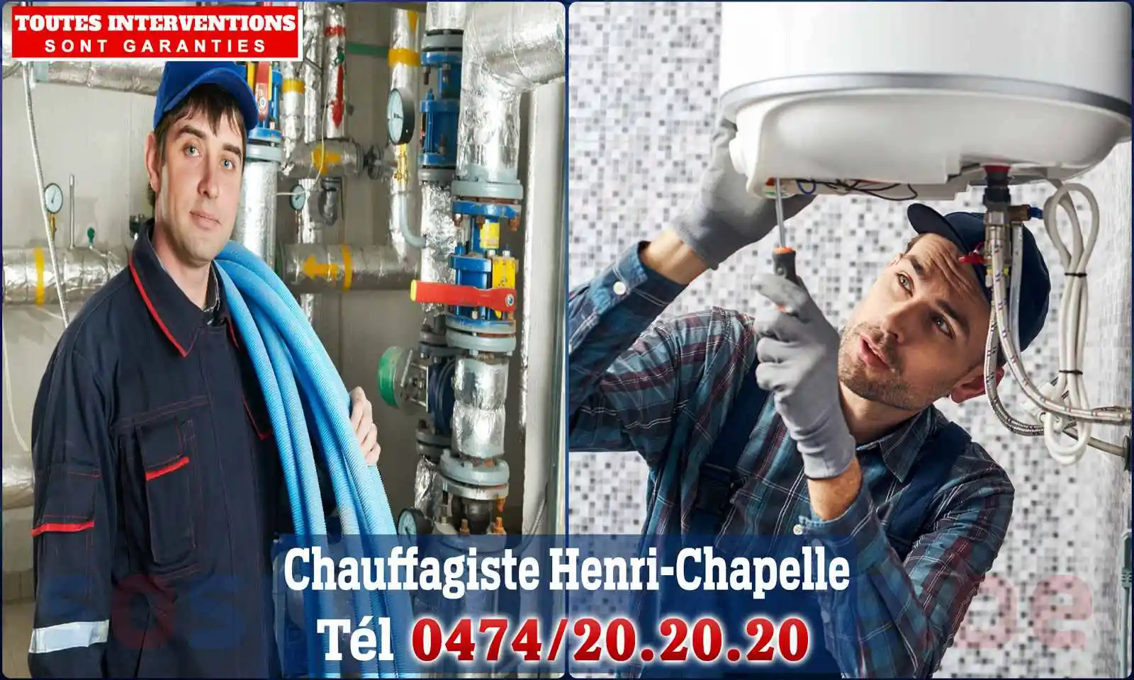 Chauffagiste agréé à Henri-Chapelle 4841