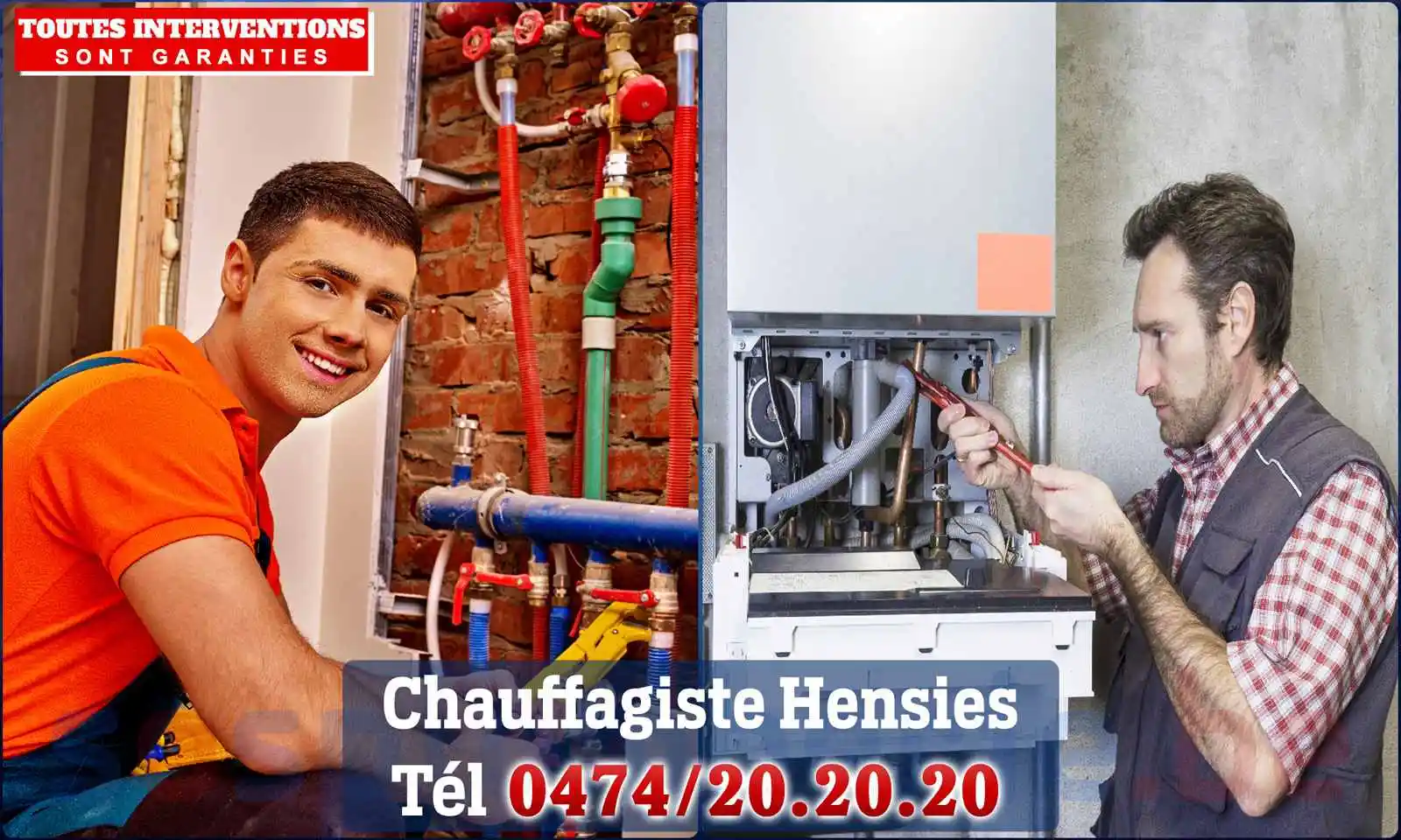 Chauffagiste agréé à Hensies 7350
