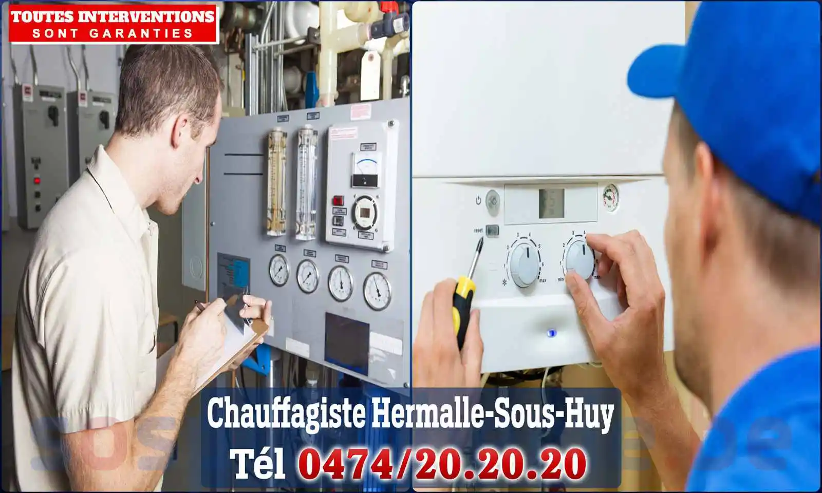 Chauffagiste agréé à Hermalle-sous-Huy 4480