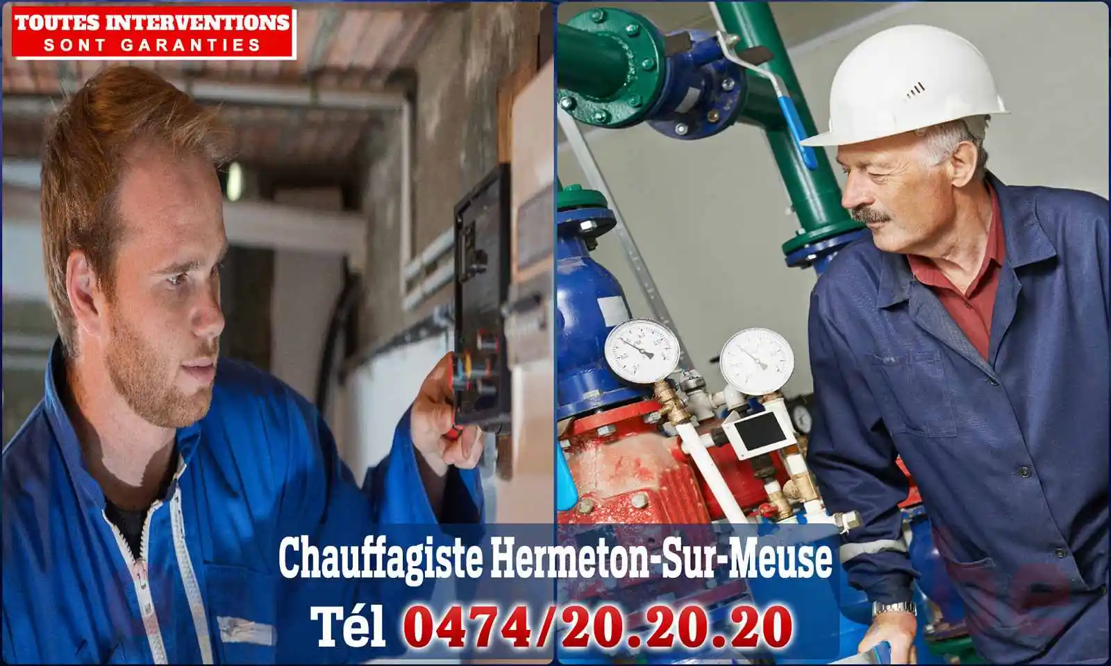 Chauffagiste agréé à Hermeton-sur-Meuse 5540