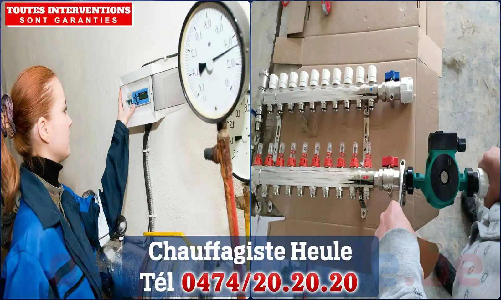 Chauffagiste agréé à Heule 8501