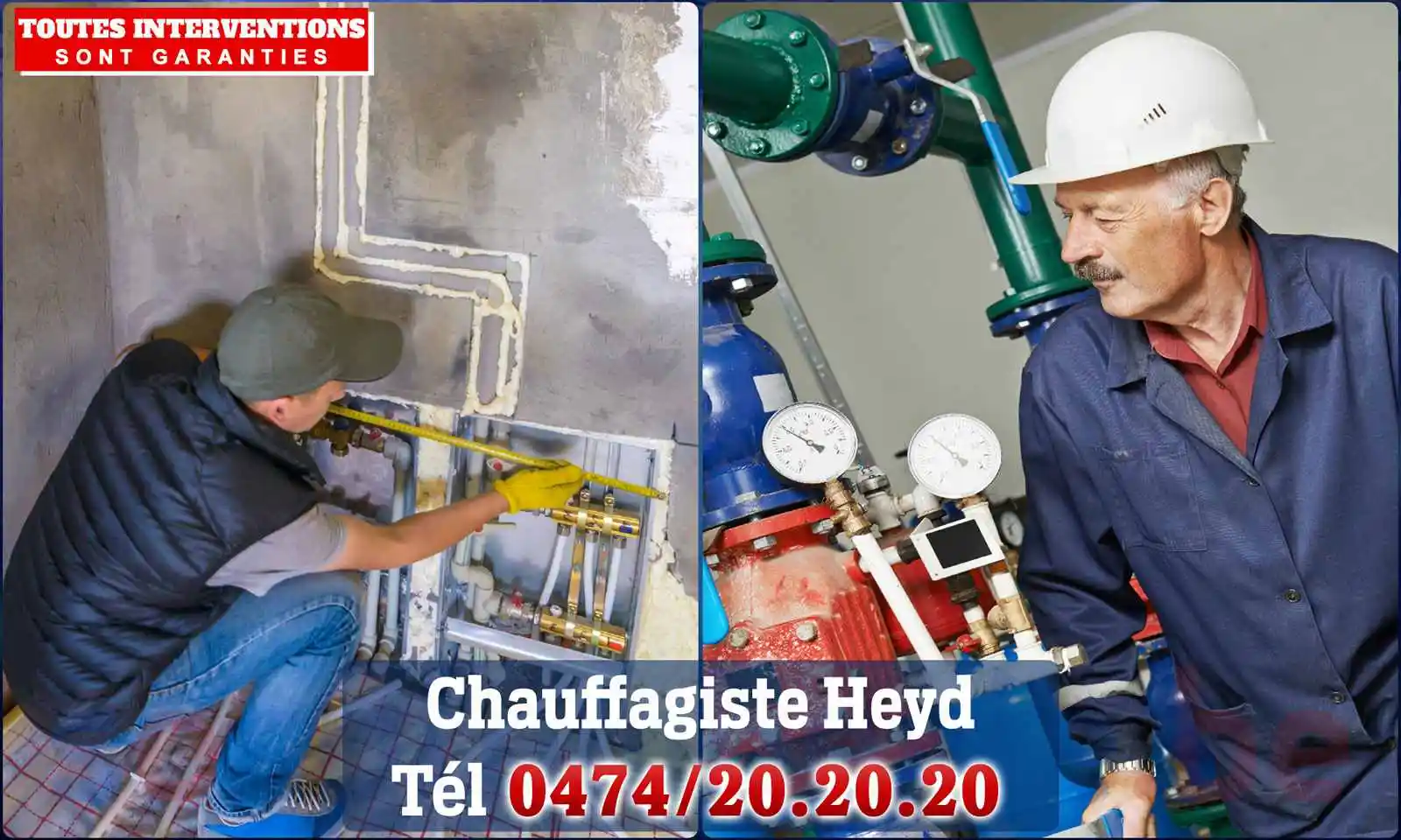 Chauffagiste agréé à Heyd 6941