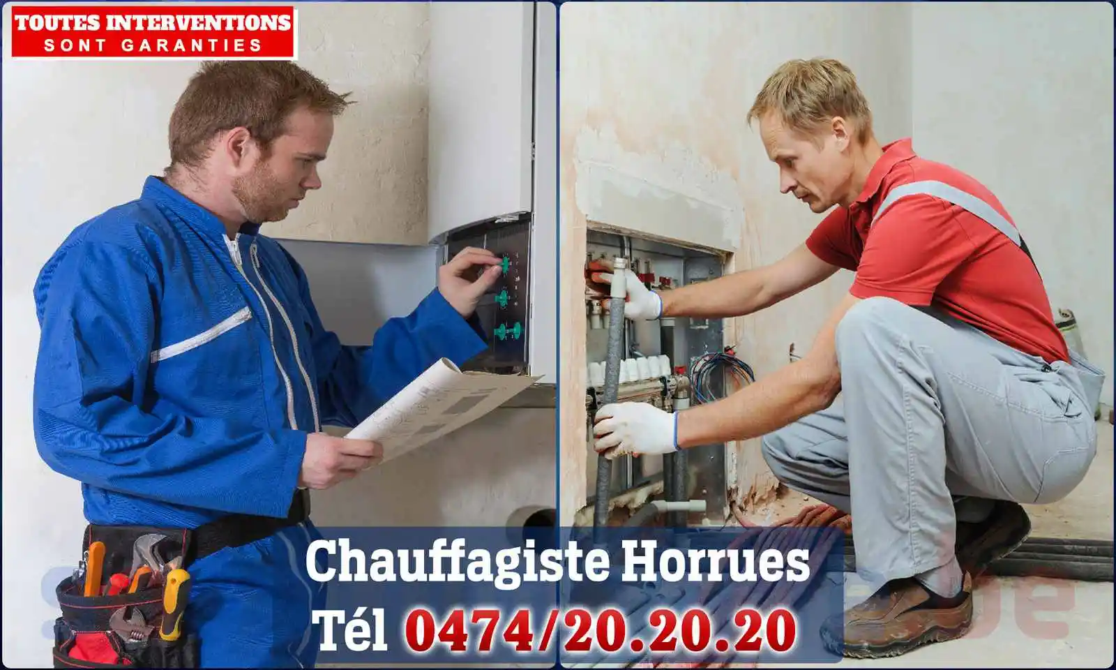 Chauffagiste agréé à Horrues 7060