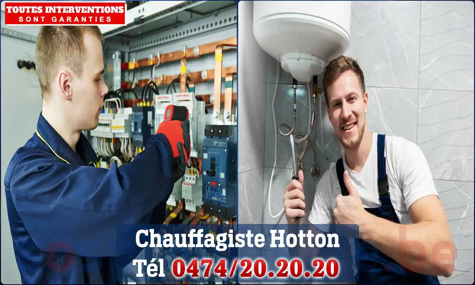 Chauffagiste agréé à Hotton 6990