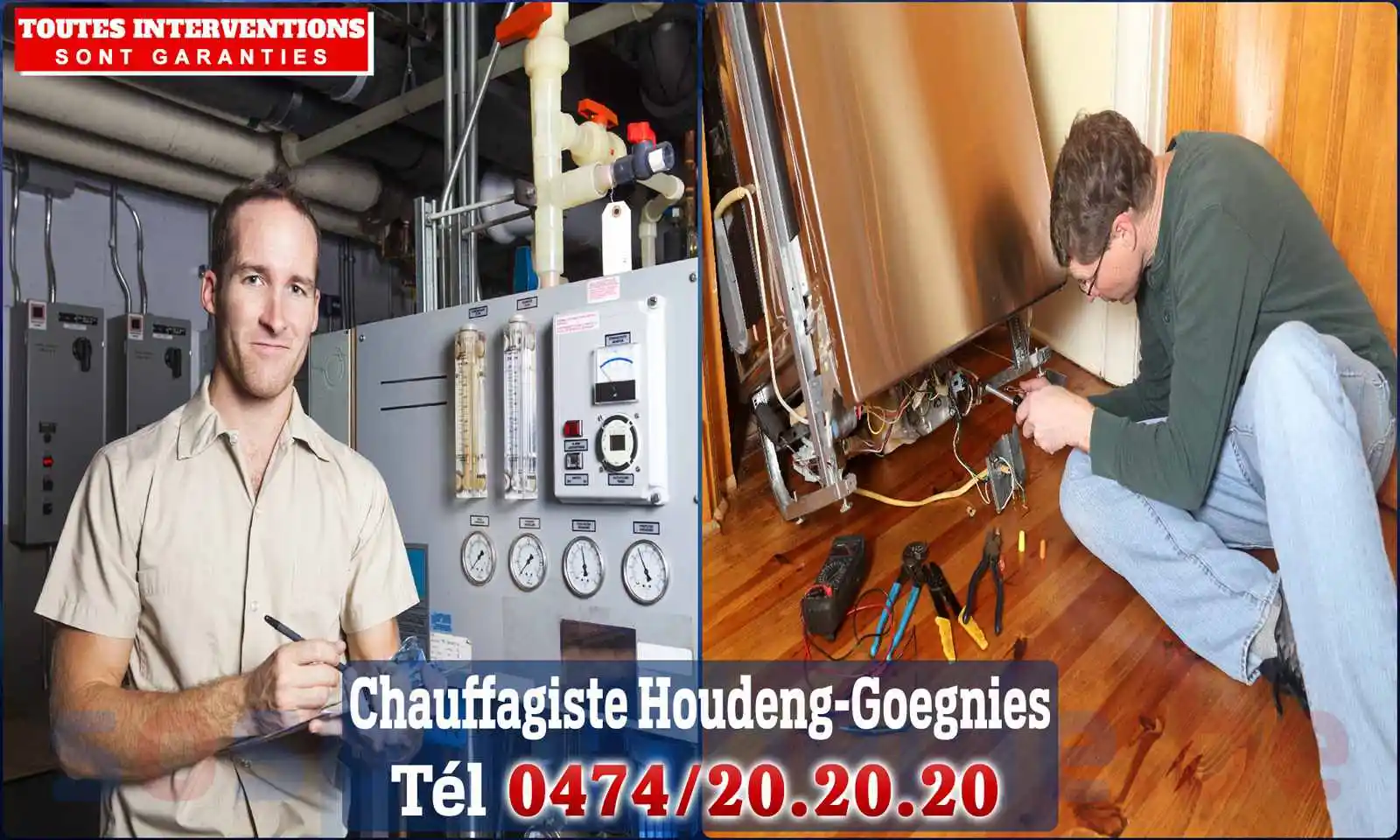 Chauffagiste agréé à Houdeng-Goegnies 7110