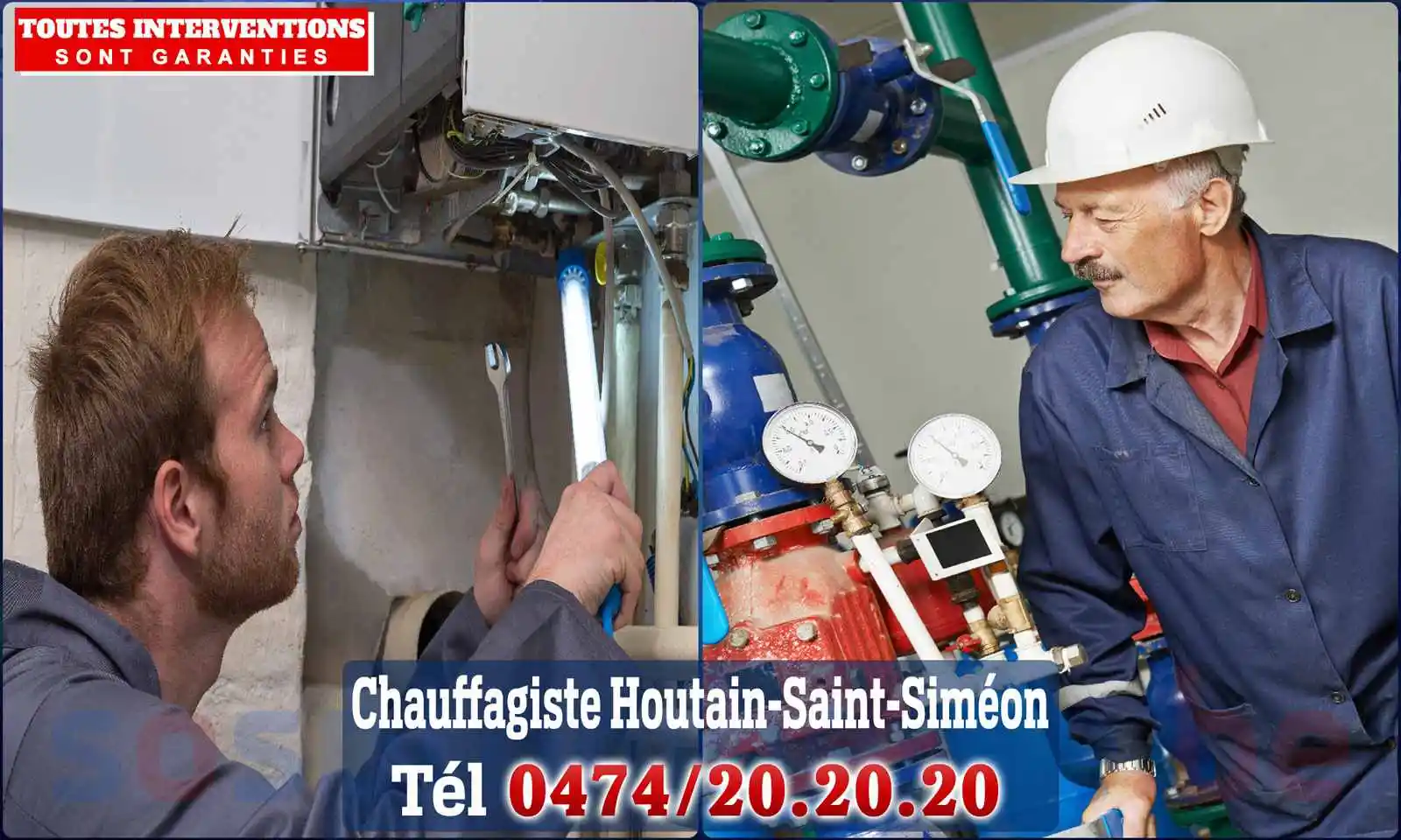 Chauffagiste agréé à Houtain-Saint-Siméon 4682