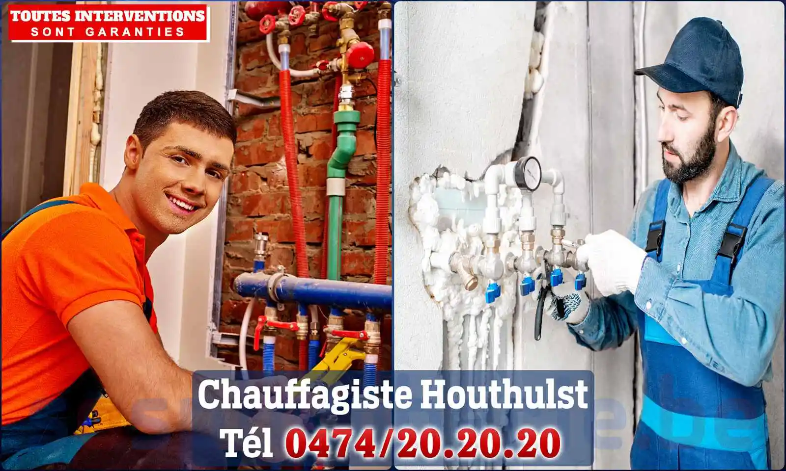 Chauffagiste agréé à Houthulst 8650