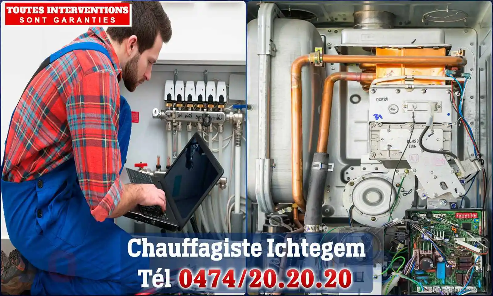 Chauffagiste agréé à Ichtegem 8480