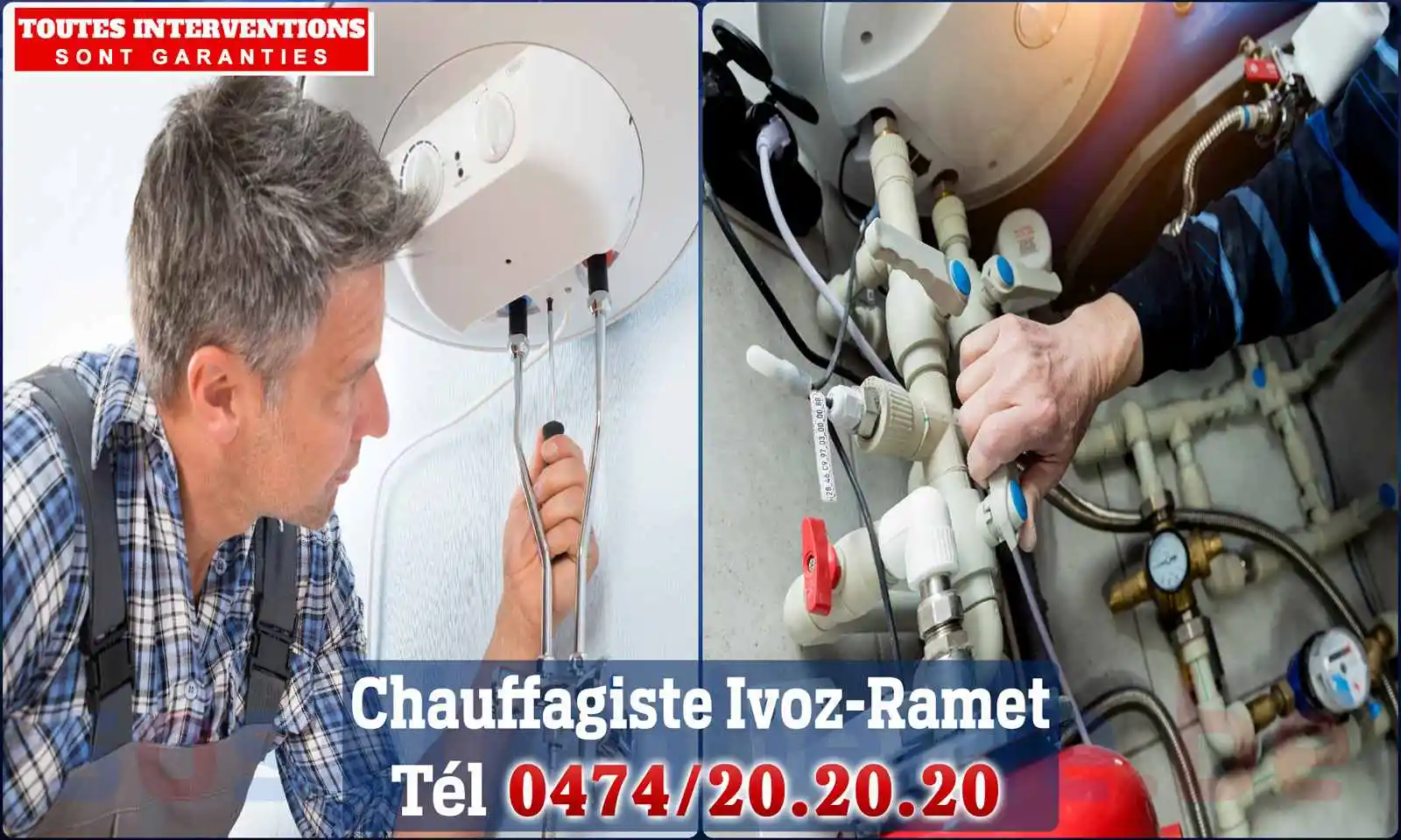 Chauffagiste agréé à Ivoz-Ramet 4400