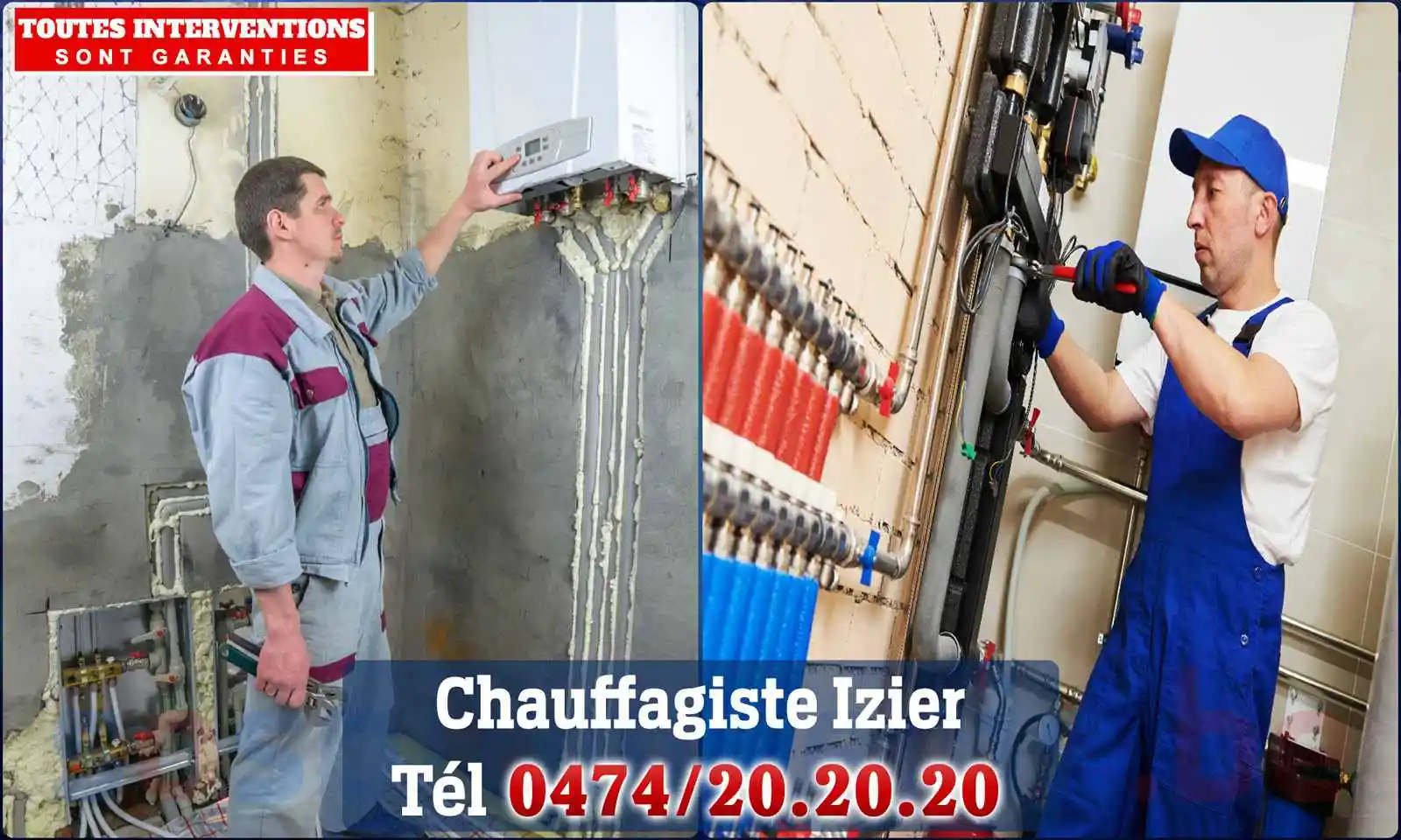 Chauffagiste agréé à Izier 6941