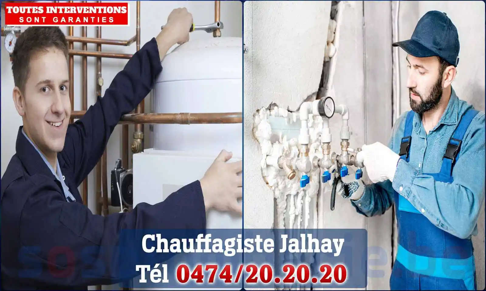 Chauffagiste agréé à Jalhay 4845