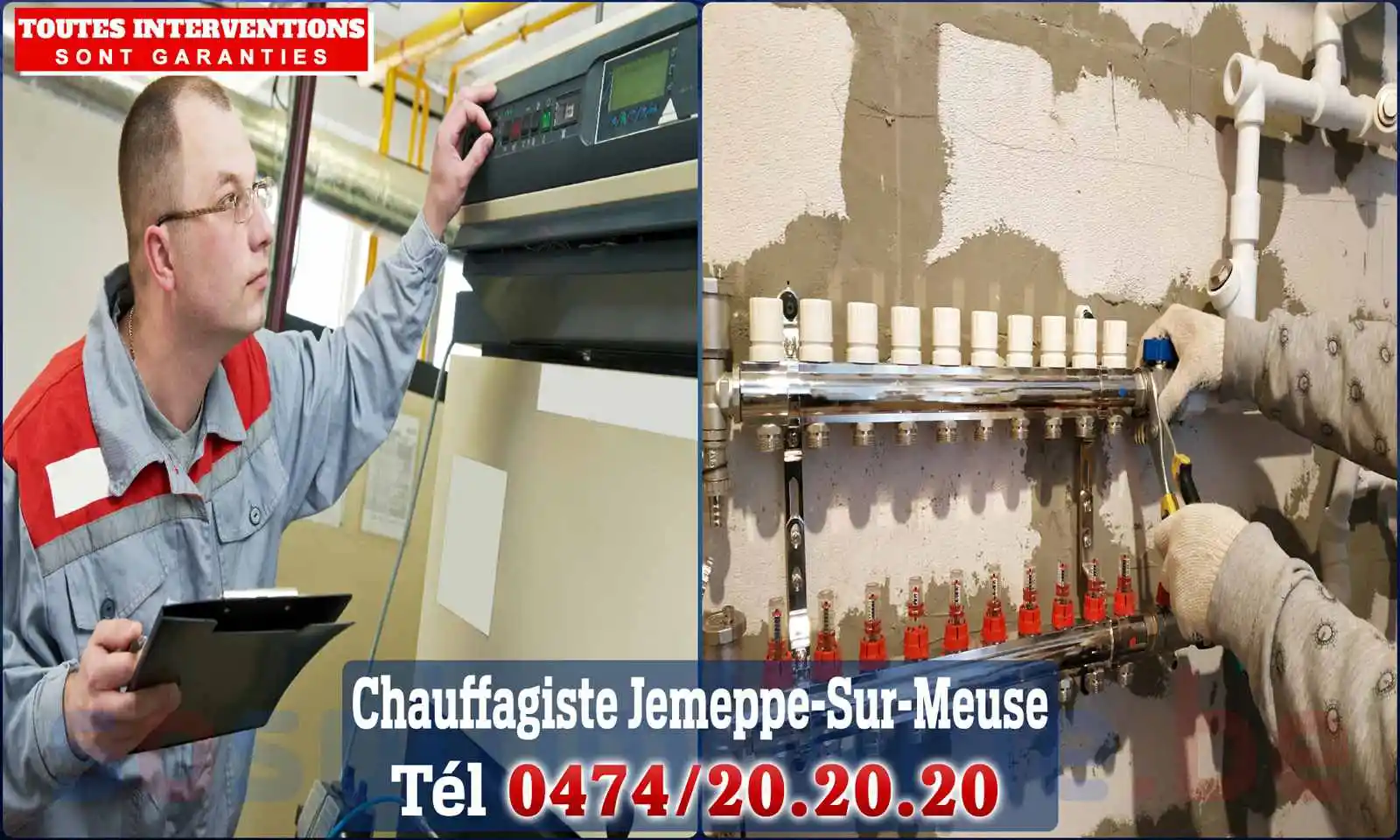 Chauffagiste agréé à Jemeppe-sur-Meuse 4101